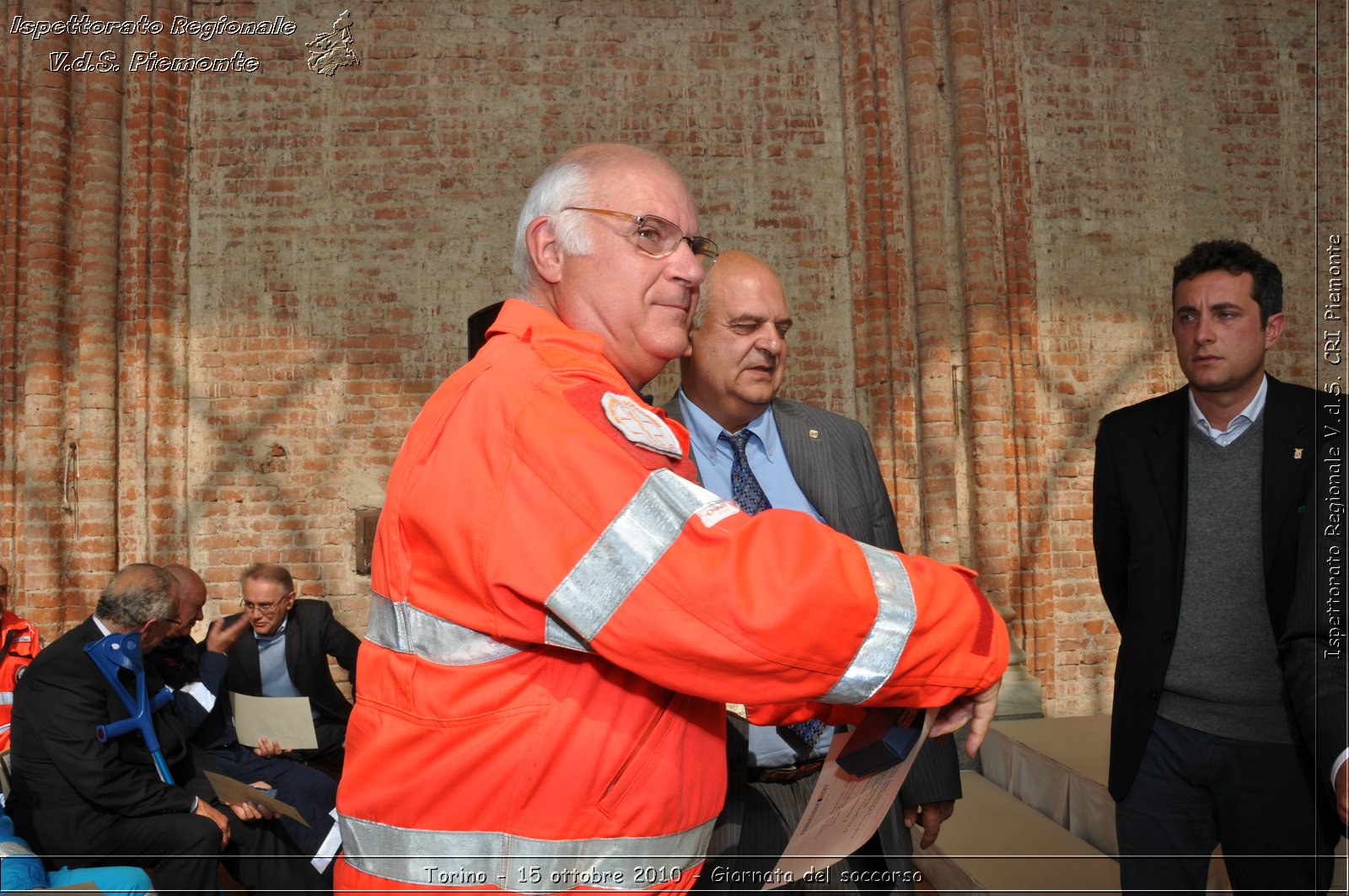 Torino - 15 ottobre 2010 - Fondazione CRT, Giornata del soccorso -  Croce Rossa Italiana - Ispettorato Regionale Volontari del Soccorso Piemonte