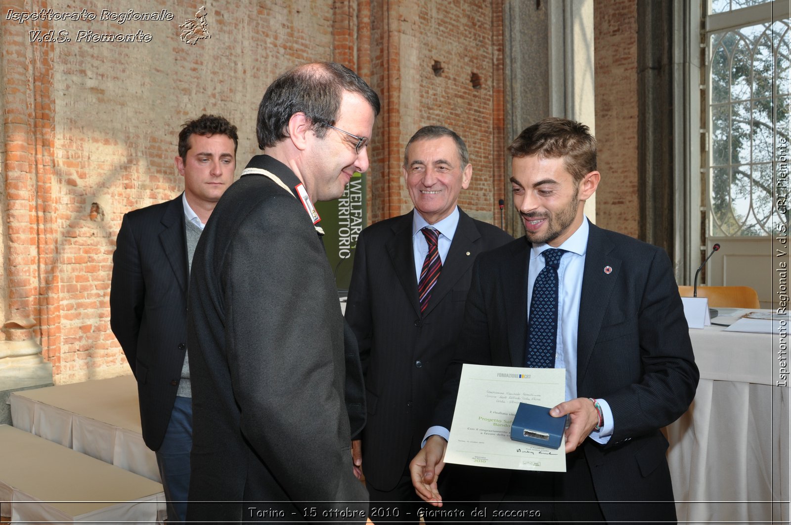 Torino - 15 ottobre 2010 - Fondazione CRT, Giornata del soccorso -  Croce Rossa Italiana - Ispettorato Regionale Volontari del Soccorso Piemonte