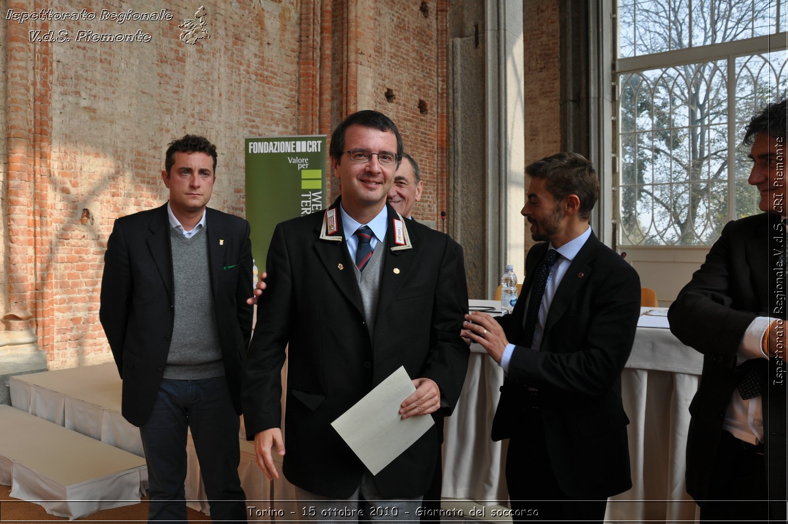 Torino - 15 ottobre 2010 - Fondazione CRT, Giornata del soccorso -  Croce Rossa Italiana - Ispettorato Regionale Volontari del Soccorso Piemonte