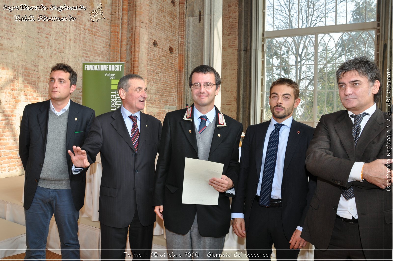 Torino - 15 ottobre 2010 - Fondazione CRT, Giornata del soccorso -  Croce Rossa Italiana - Ispettorato Regionale Volontari del Soccorso Piemonte