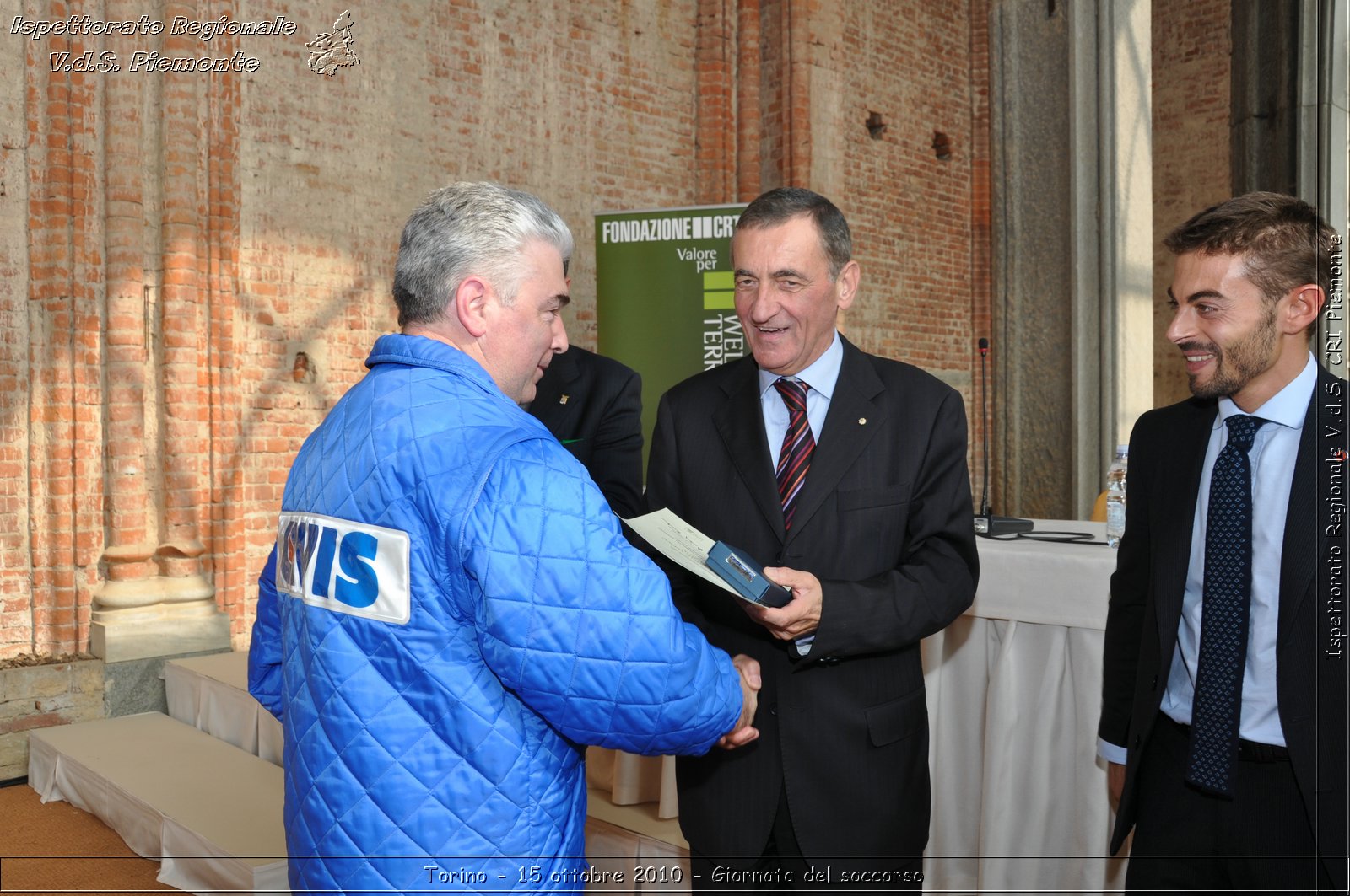 Torino - 15 ottobre 2010 - Fondazione CRT, Giornata del soccorso -  Croce Rossa Italiana - Ispettorato Regionale Volontari del Soccorso Piemonte