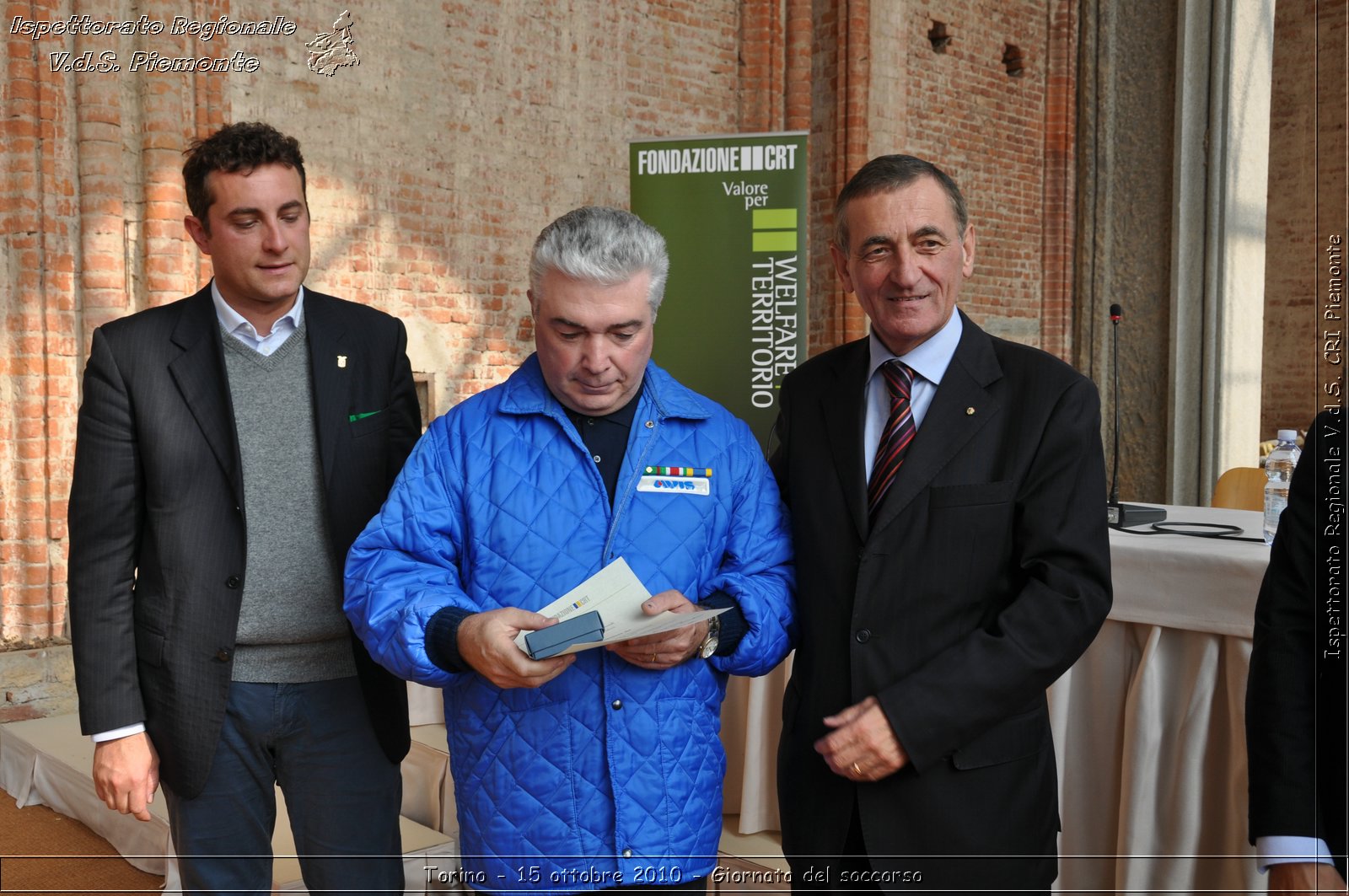 Torino - 15 ottobre 2010 - Fondazione CRT, Giornata del soccorso -  Croce Rossa Italiana - Ispettorato Regionale Volontari del Soccorso Piemonte