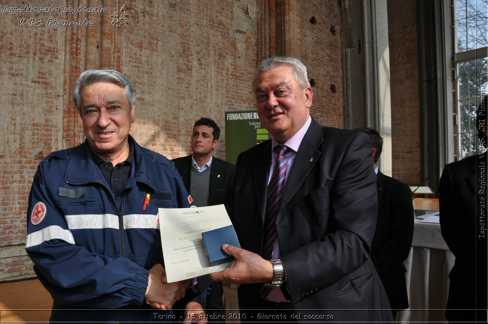 Torino - 15 ottobre 2010 - Fondazione CRT, Giornata del soccorso -  Croce Rossa Italiana - Ispettorato Regionale Volontari del Soccorso Piemonte