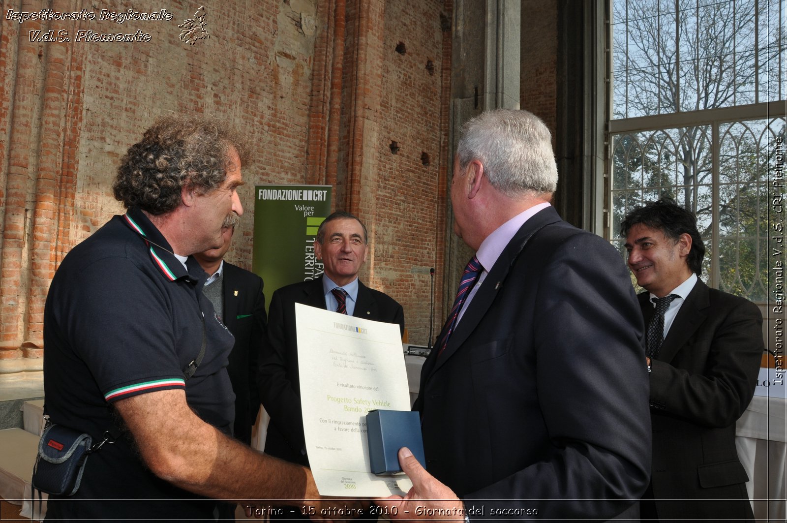 Torino - 15 ottobre 2010 - Fondazione CRT, Giornata del soccorso -  Croce Rossa Italiana - Ispettorato Regionale Volontari del Soccorso Piemonte