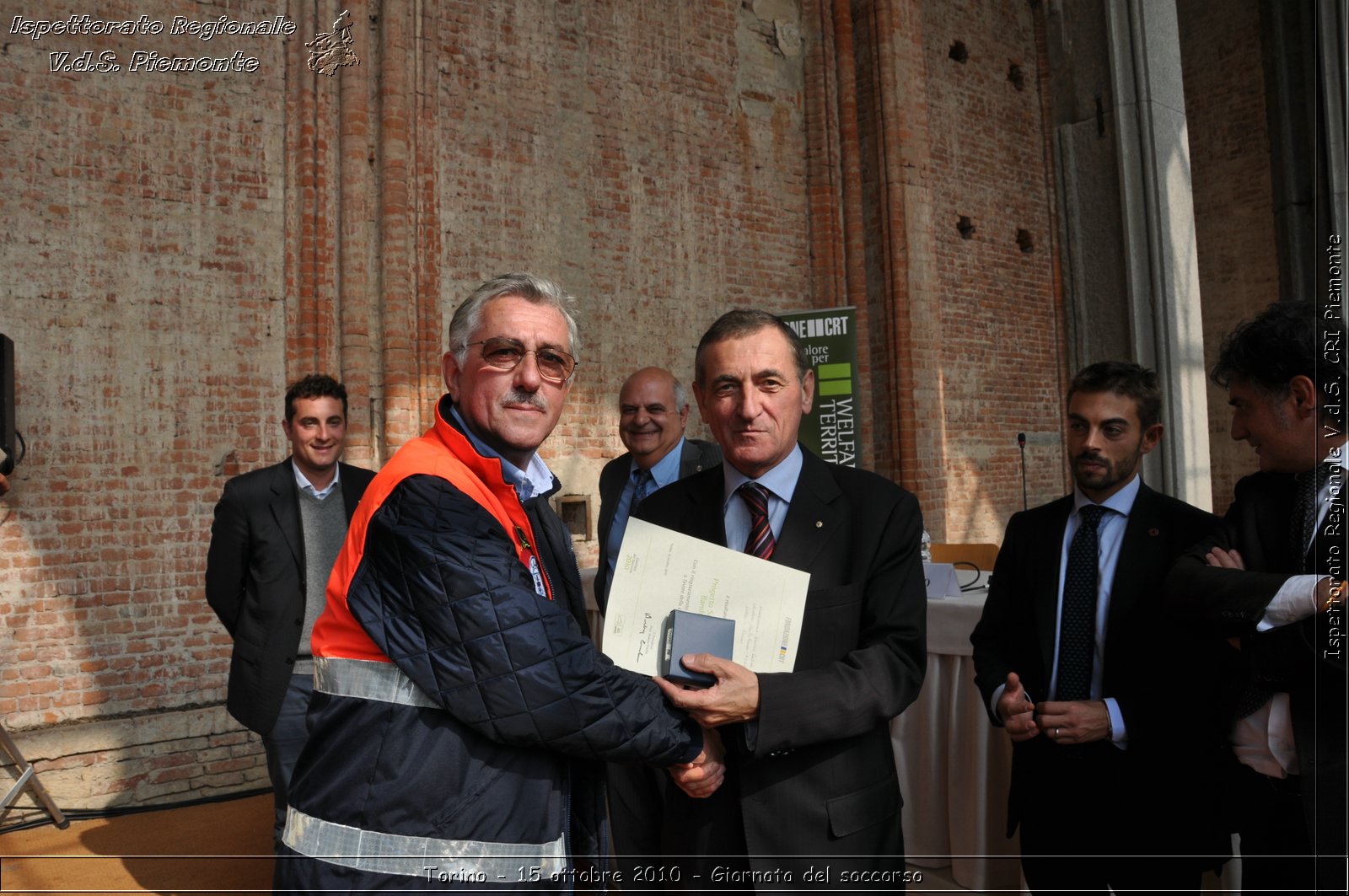 Torino - 15 ottobre 2010 - Fondazione CRT, Giornata del soccorso -  Croce Rossa Italiana - Ispettorato Regionale Volontari del Soccorso Piemonte