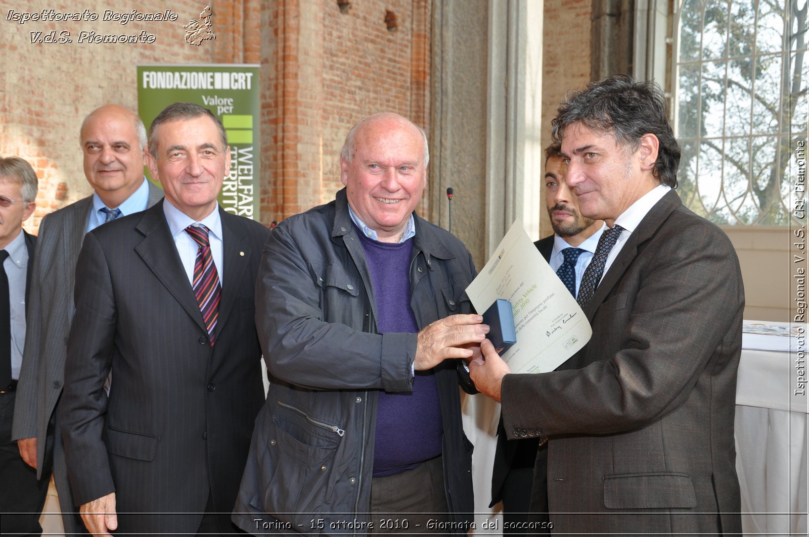 Torino - 15 ottobre 2010 - Fondazione CRT, Giornata del soccorso -  Croce Rossa Italiana - Ispettorato Regionale Volontari del Soccorso Piemonte