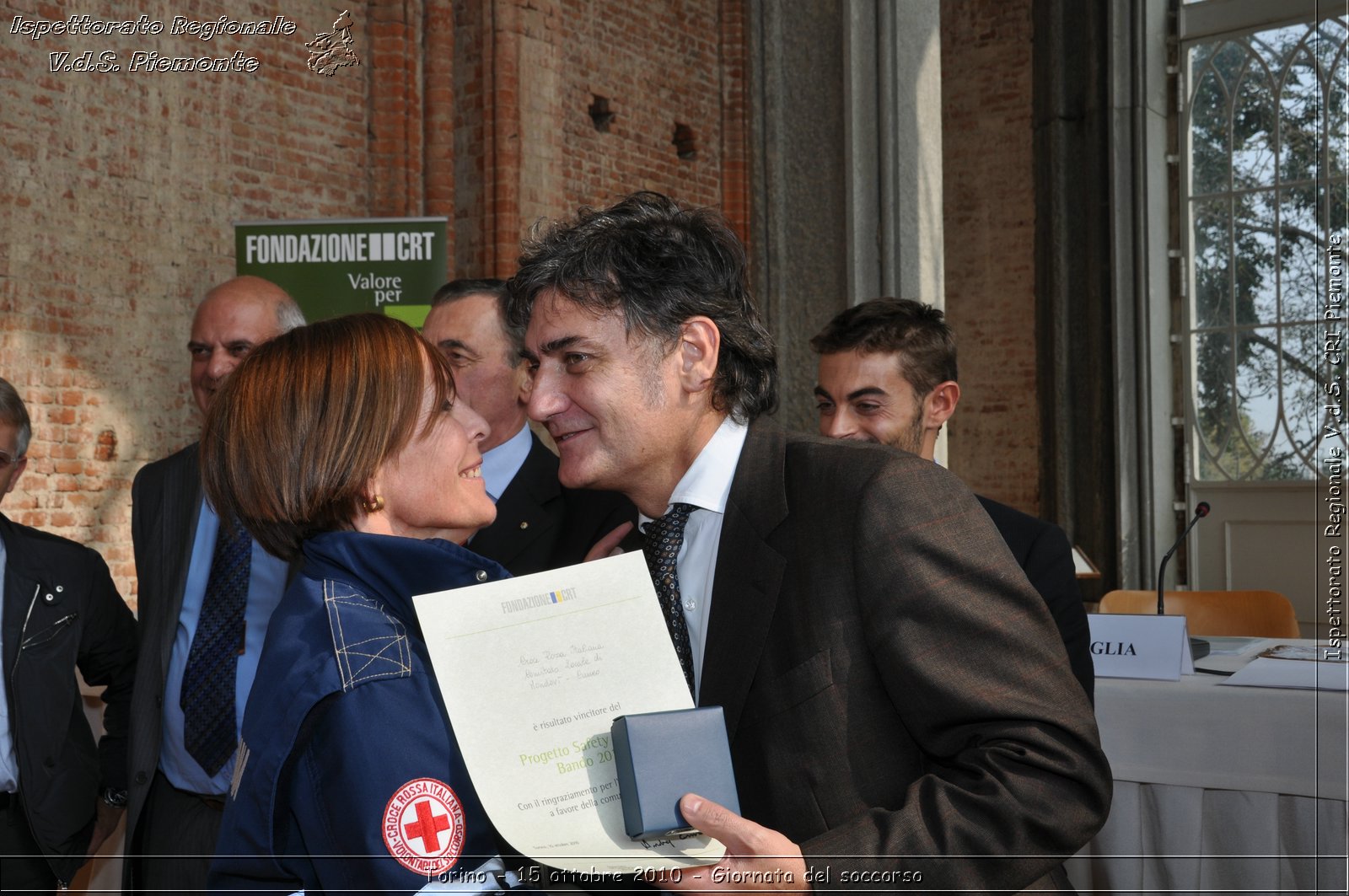 Torino - 15 ottobre 2010 - Fondazione CRT, Giornata del soccorso -  Croce Rossa Italiana - Ispettorato Regionale Volontari del Soccorso Piemonte