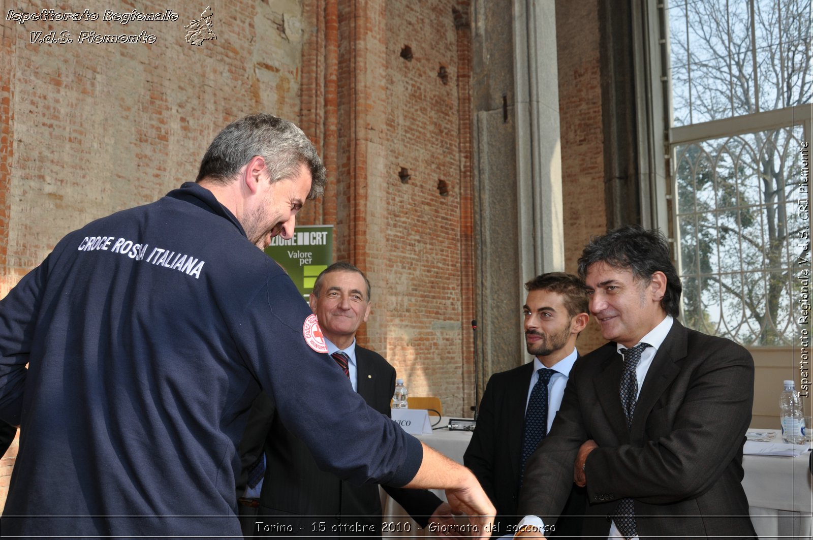 Torino - 15 ottobre 2010 - Fondazione CRT, Giornata del soccorso -  Croce Rossa Italiana - Ispettorato Regionale Volontari del Soccorso Piemonte