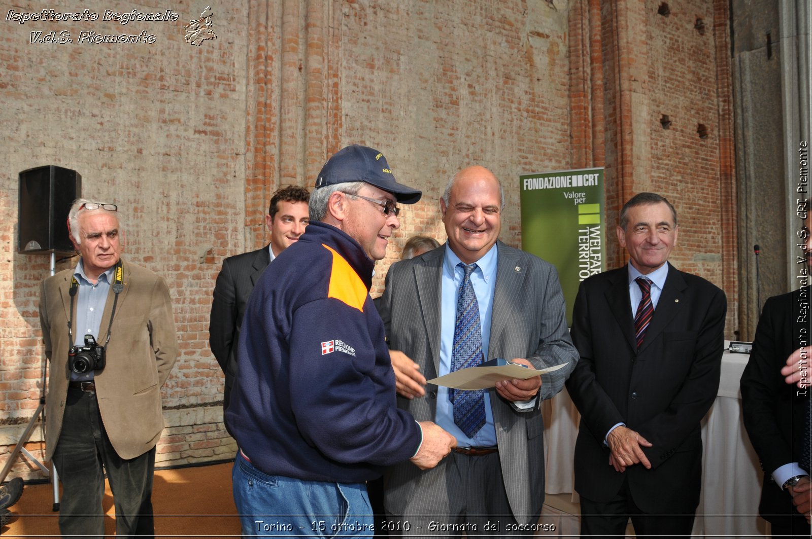 Torino - 15 ottobre 2010 - Fondazione CRT, Giornata del soccorso -  Croce Rossa Italiana - Ispettorato Regionale Volontari del Soccorso Piemonte