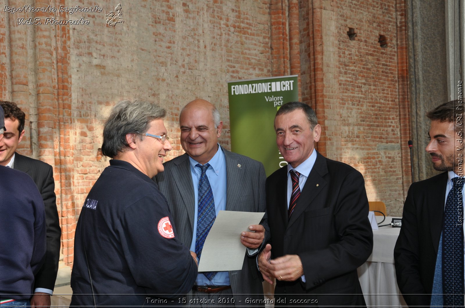 Torino - 15 ottobre 2010 - Fondazione CRT, Giornata del soccorso -  Croce Rossa Italiana - Ispettorato Regionale Volontari del Soccorso Piemonte