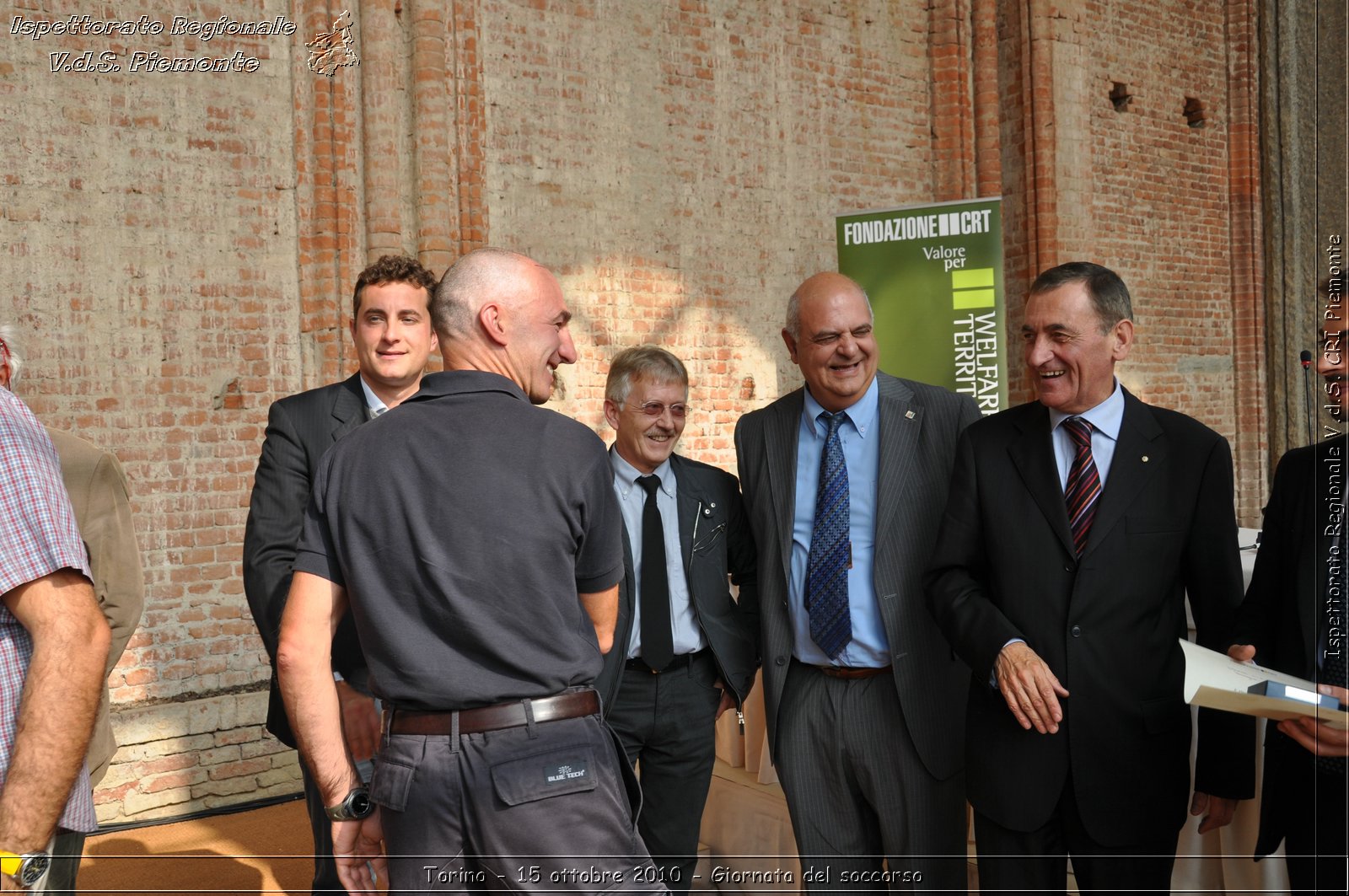 Torino - 15 ottobre 2010 - Fondazione CRT, Giornata del soccorso -  Croce Rossa Italiana - Ispettorato Regionale Volontari del Soccorso Piemonte