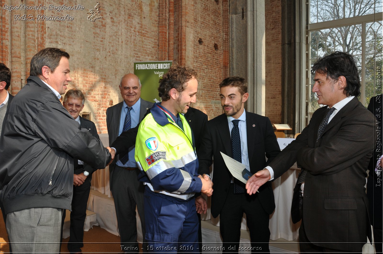 Torino - 15 ottobre 2010 - Fondazione CRT, Giornata del soccorso -  Croce Rossa Italiana - Ispettorato Regionale Volontari del Soccorso Piemonte