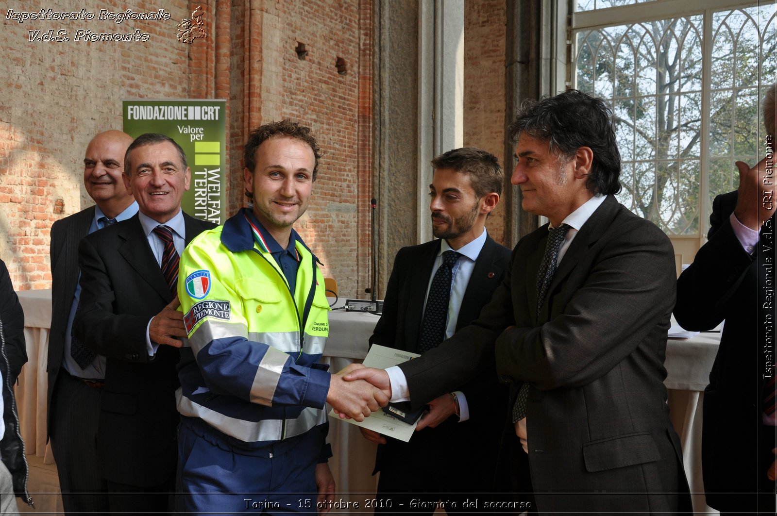 Torino - 15 ottobre 2010 - Fondazione CRT, Giornata del soccorso -  Croce Rossa Italiana - Ispettorato Regionale Volontari del Soccorso Piemonte