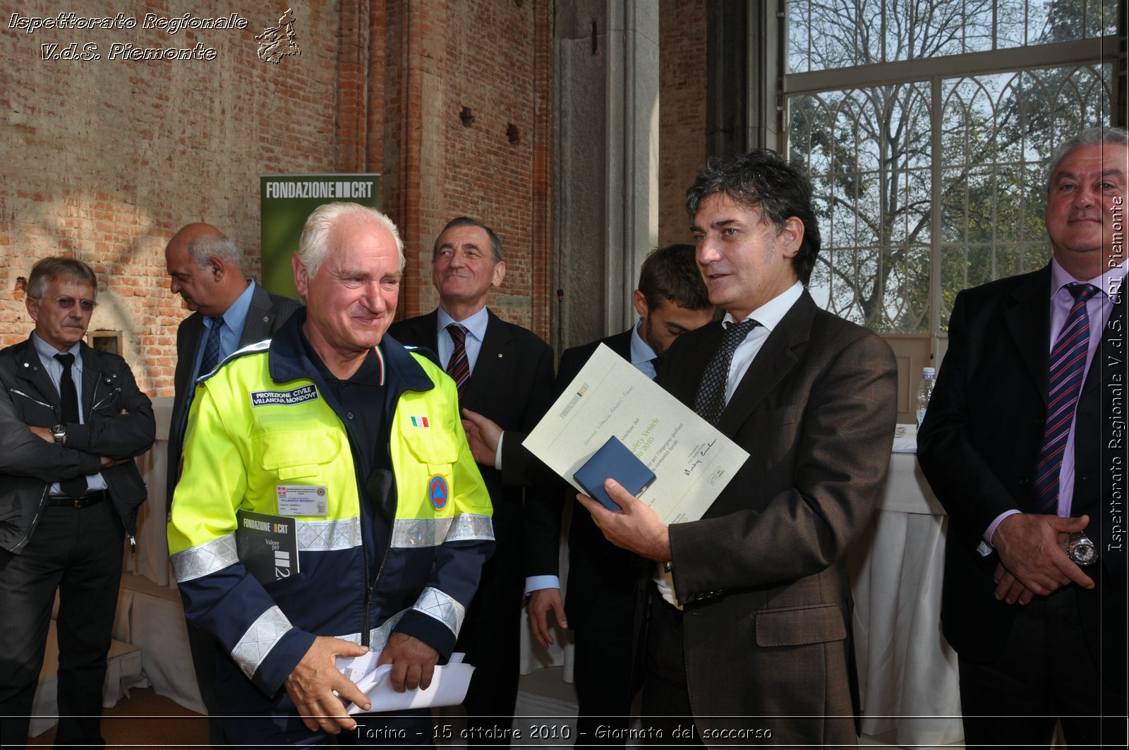 Torino - 15 ottobre 2010 - Fondazione CRT, Giornata del soccorso -  Croce Rossa Italiana - Ispettorato Regionale Volontari del Soccorso Piemonte