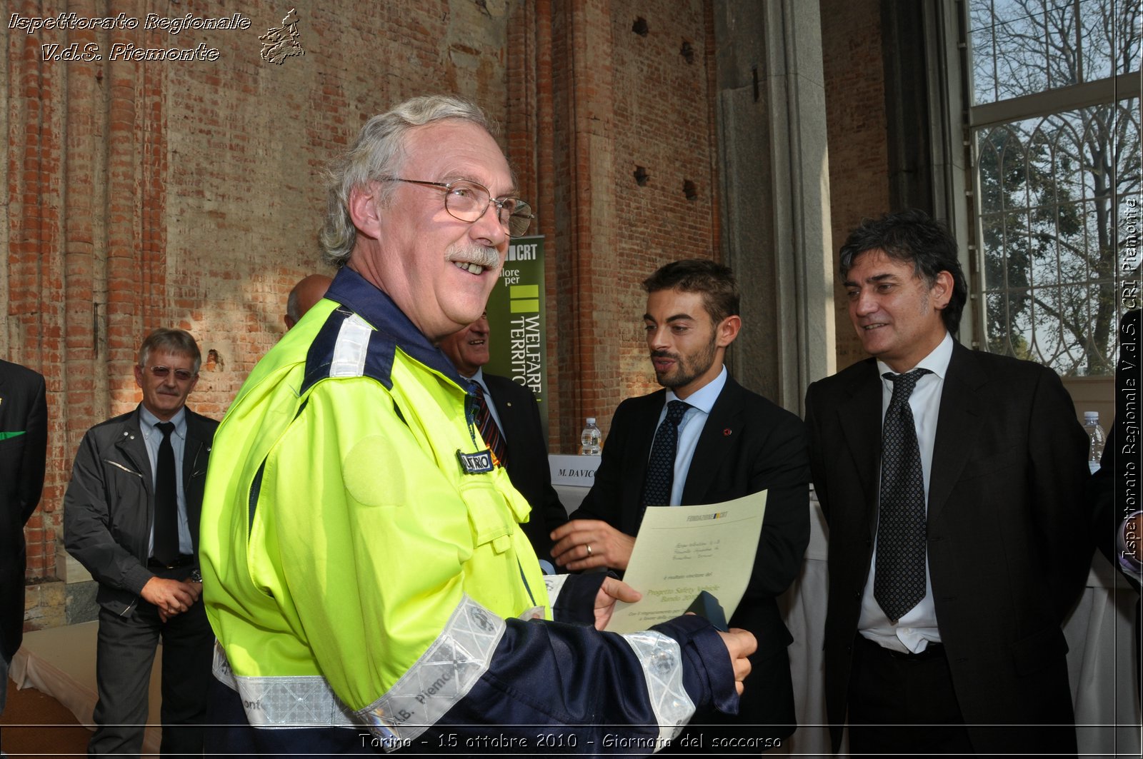 Torino - 15 ottobre 2010 - Fondazione CRT, Giornata del soccorso -  Croce Rossa Italiana - Ispettorato Regionale Volontari del Soccorso Piemonte