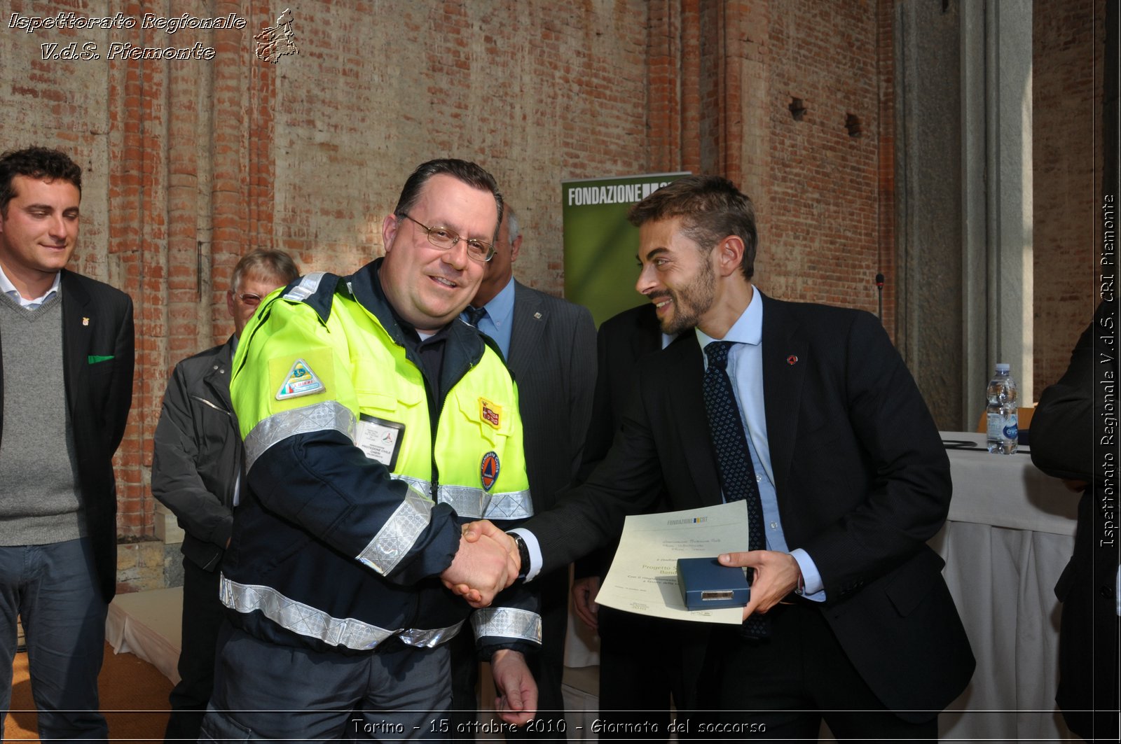 Torino - 15 ottobre 2010 - Fondazione CRT, Giornata del soccorso -  Croce Rossa Italiana - Ispettorato Regionale Volontari del Soccorso Piemonte