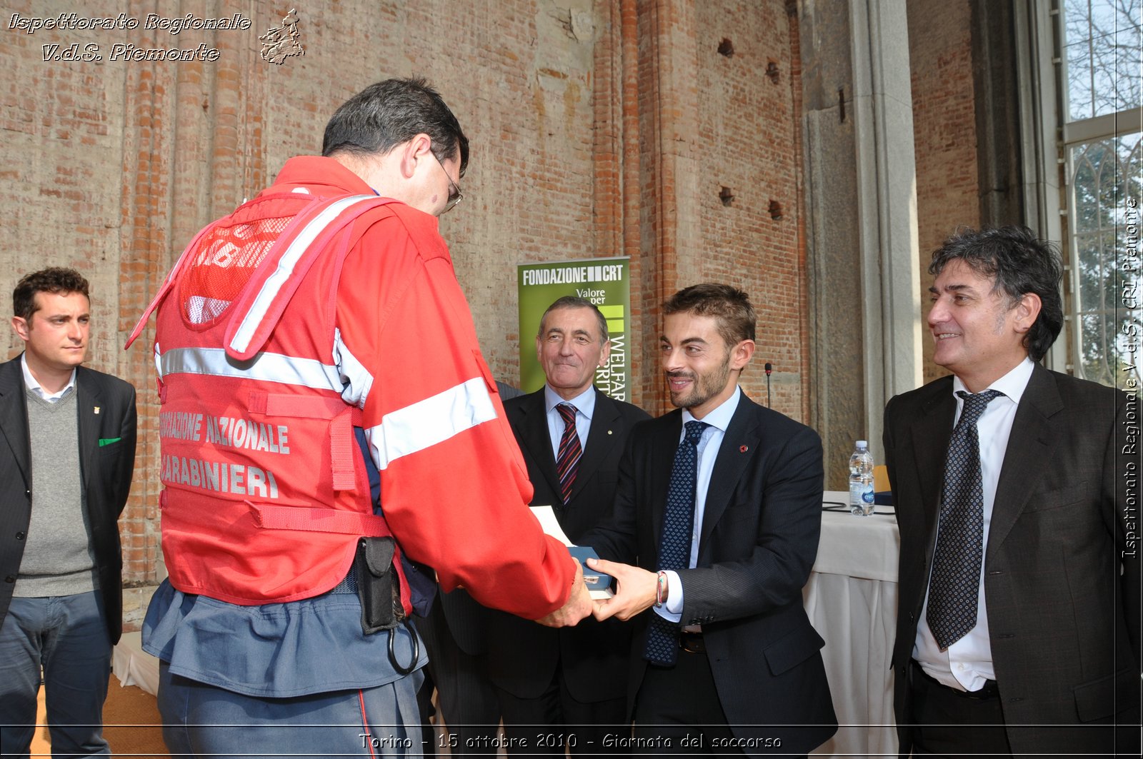 Torino - 15 ottobre 2010 - Fondazione CRT, Giornata del soccorso -  Croce Rossa Italiana - Ispettorato Regionale Volontari del Soccorso Piemonte