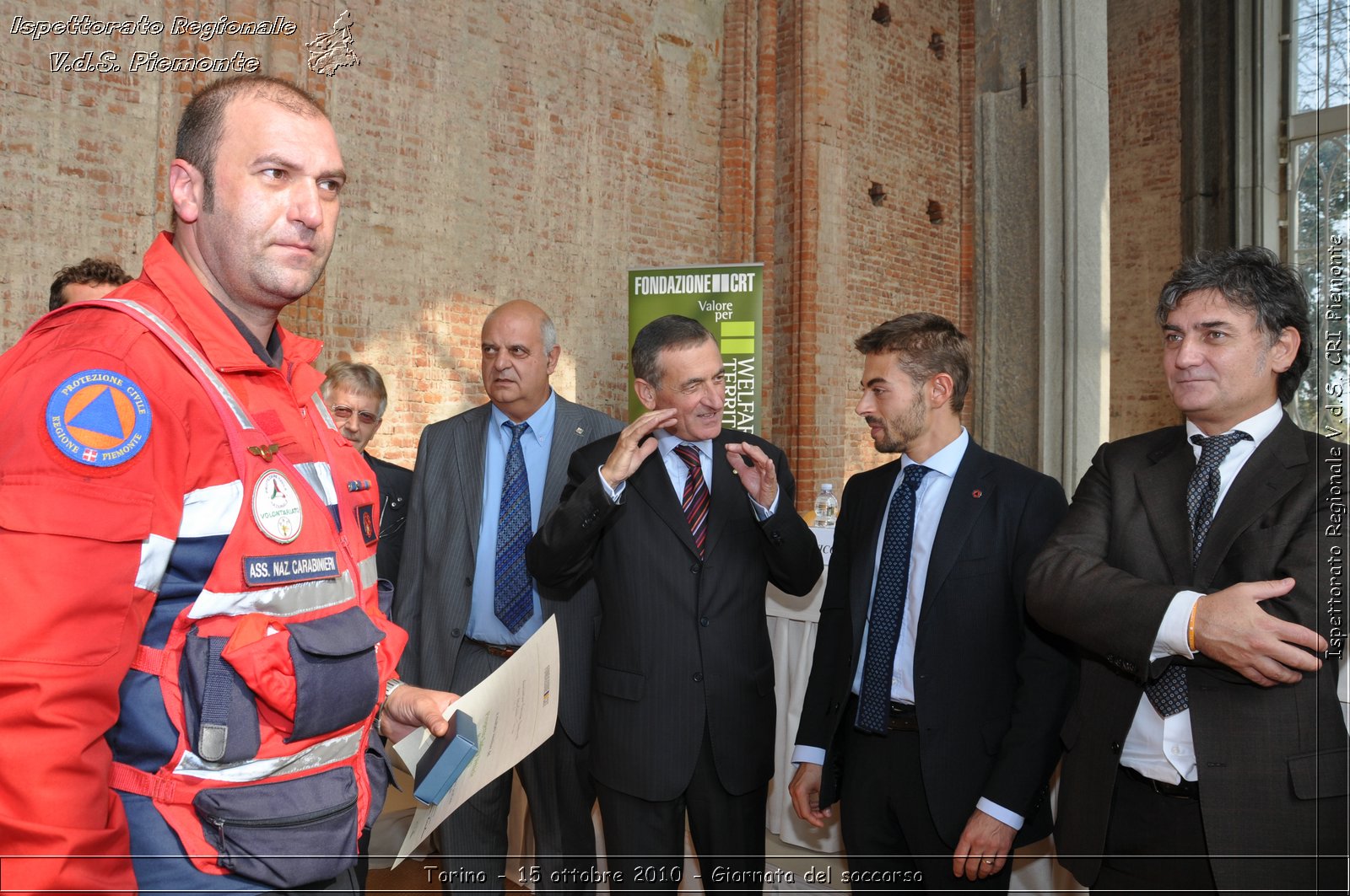 Torino - 15 ottobre 2010 - Fondazione CRT, Giornata del soccorso -  Croce Rossa Italiana - Ispettorato Regionale Volontari del Soccorso Piemonte