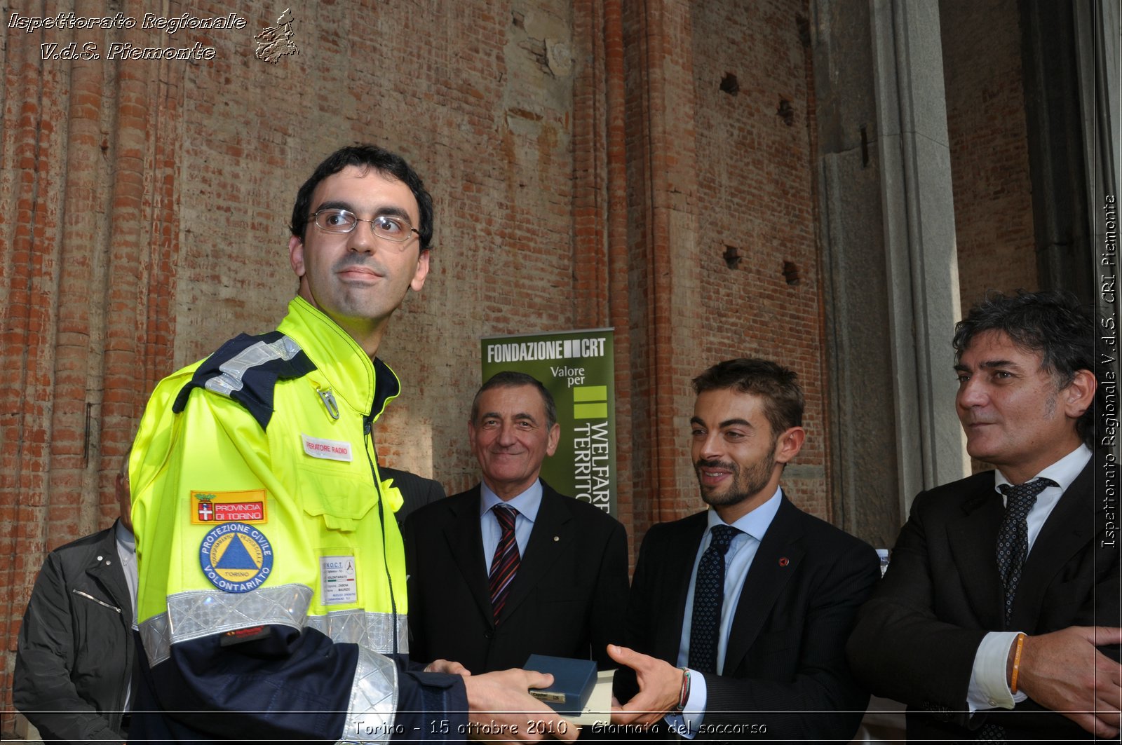 Torino - 15 ottobre 2010 - Fondazione CRT, Giornata del soccorso -  Croce Rossa Italiana - Ispettorato Regionale Volontari del Soccorso Piemonte