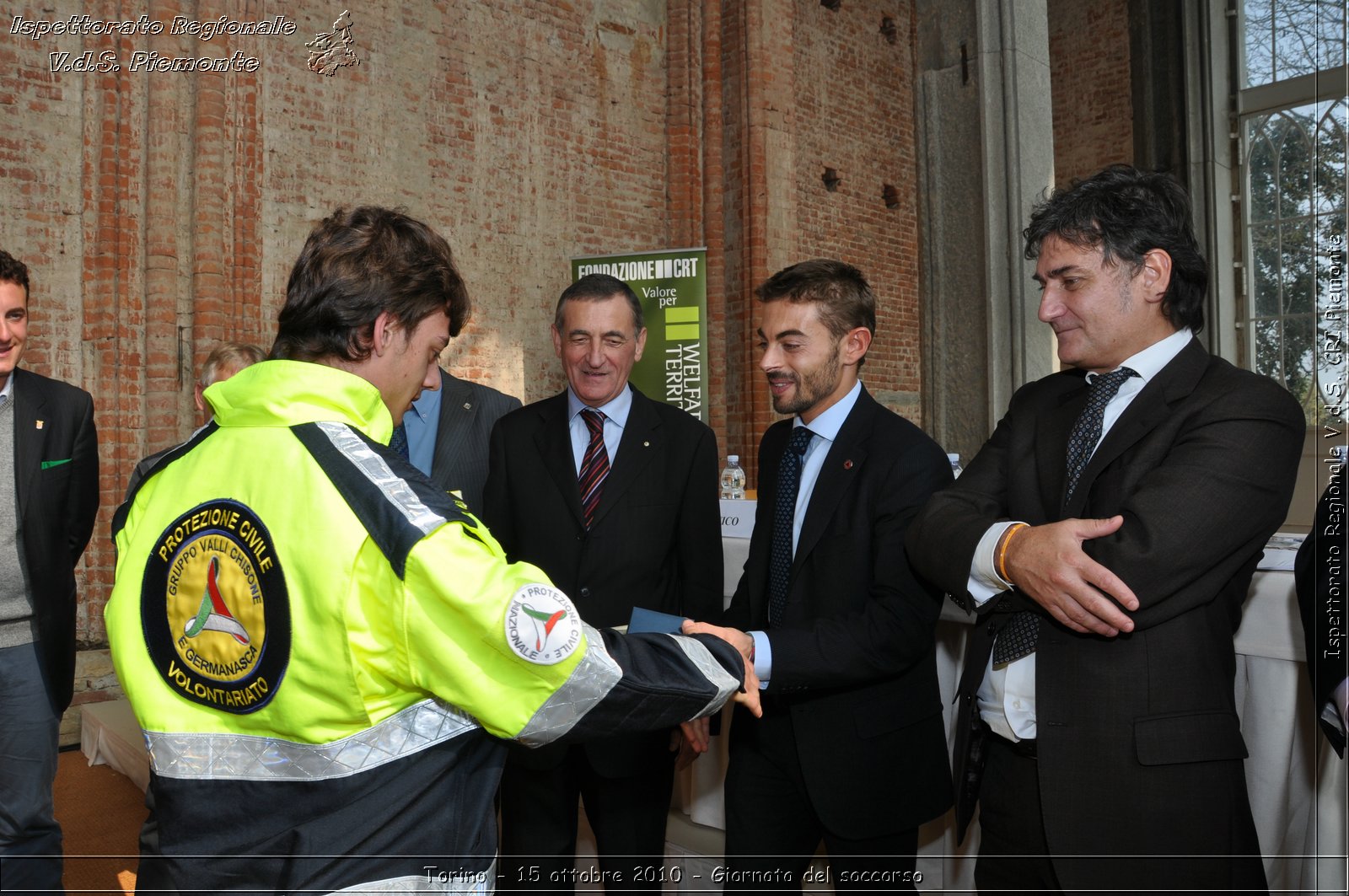 Torino - 15 ottobre 2010 - Fondazione CRT, Giornata del soccorso -  Croce Rossa Italiana - Ispettorato Regionale Volontari del Soccorso Piemonte