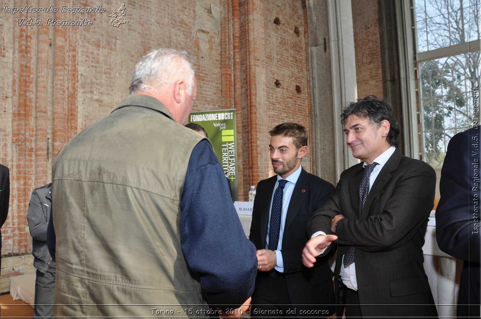 Torino - 15 ottobre 2010 - Fondazione CRT, Giornata del soccorso -  Croce Rossa Italiana - Ispettorato Regionale Volontari del Soccorso Piemonte