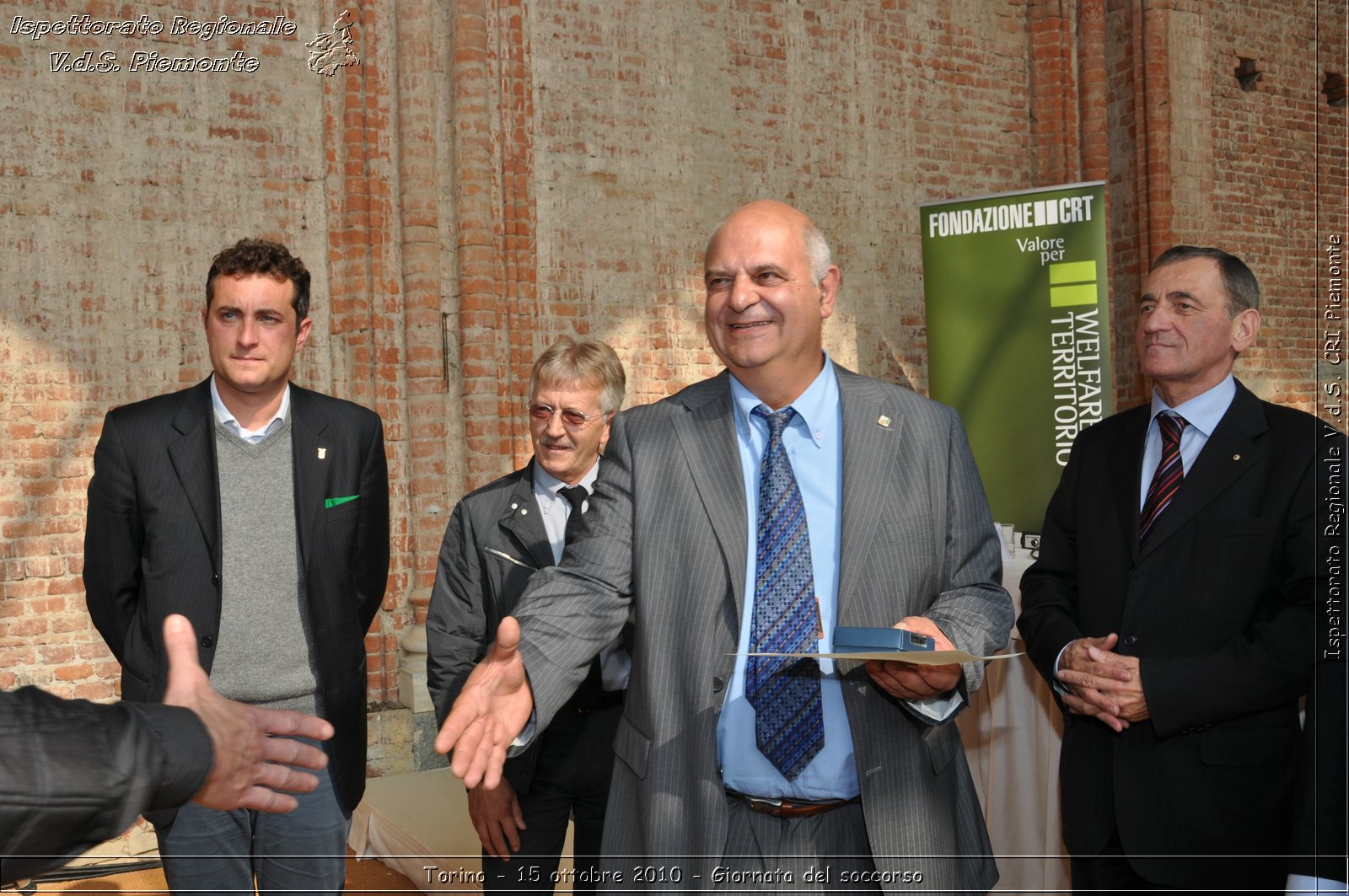 Torino - 15 ottobre 2010 - Fondazione CRT, Giornata del soccorso -  Croce Rossa Italiana - Ispettorato Regionale Volontari del Soccorso Piemonte