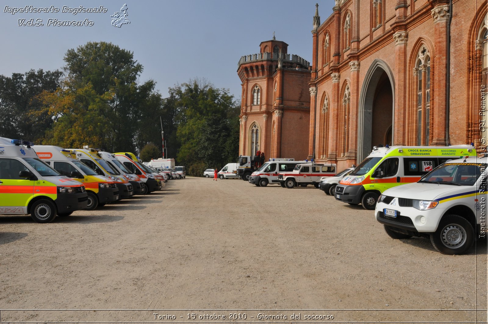 Torino - 15 ottobre 2010 - Fondazione CRT, Giornata del soccorso -  Croce Rossa Italiana - Ispettorato Regionale Volontari del Soccorso Piemonte