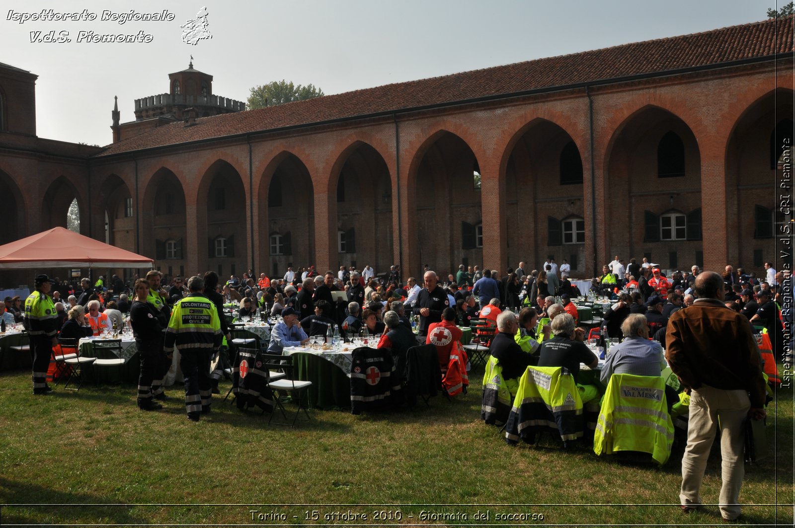 Torino - 15 ottobre 2010 - Fondazione CRT, Giornata del soccorso -  Croce Rossa Italiana - Ispettorato Regionale Volontari del Soccorso Piemonte