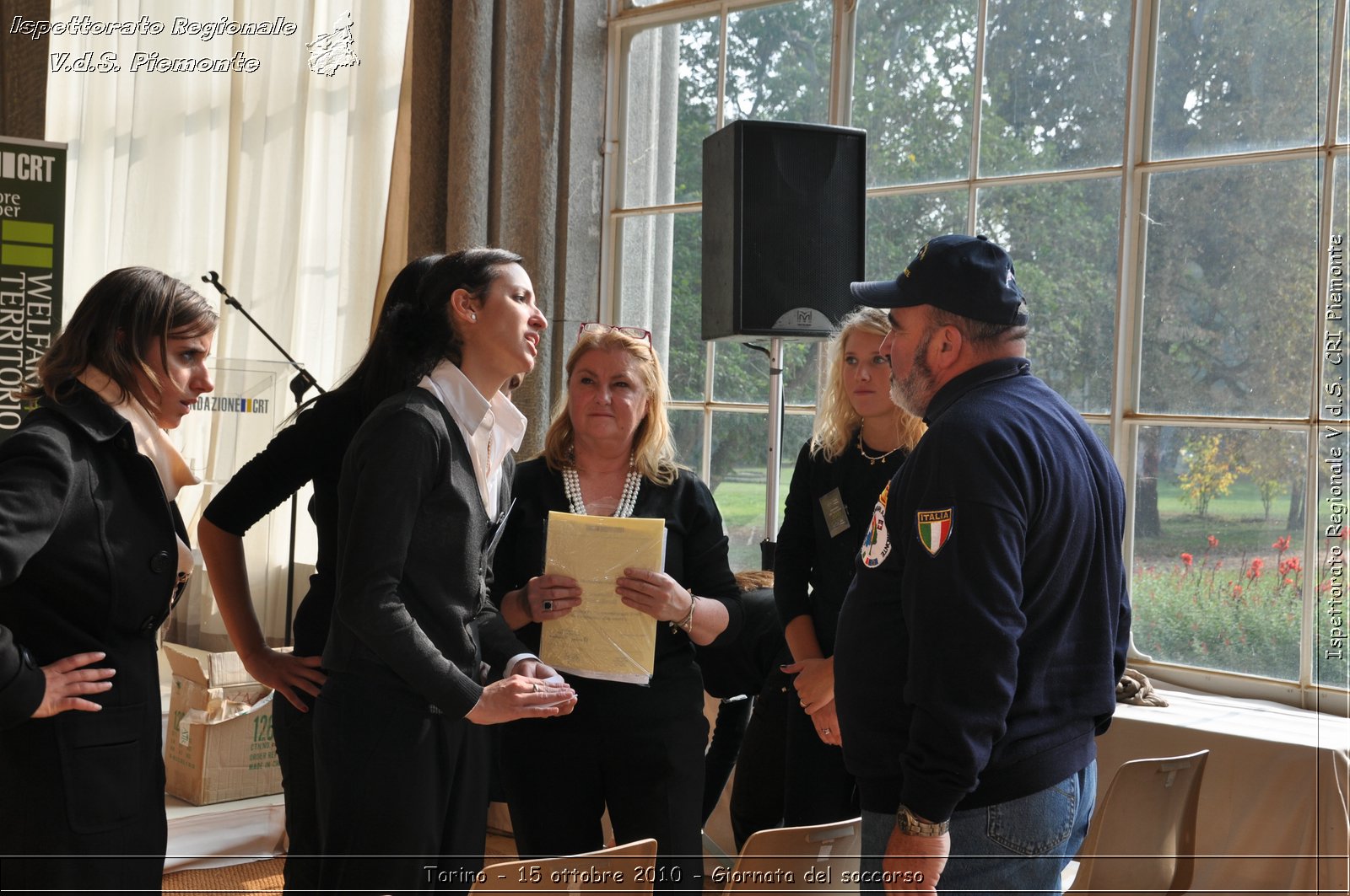 Torino - 15 ottobre 2010 - Fondazione CRT, Giornata del soccorso -  Croce Rossa Italiana - Ispettorato Regionale Volontari del Soccorso Piemonte