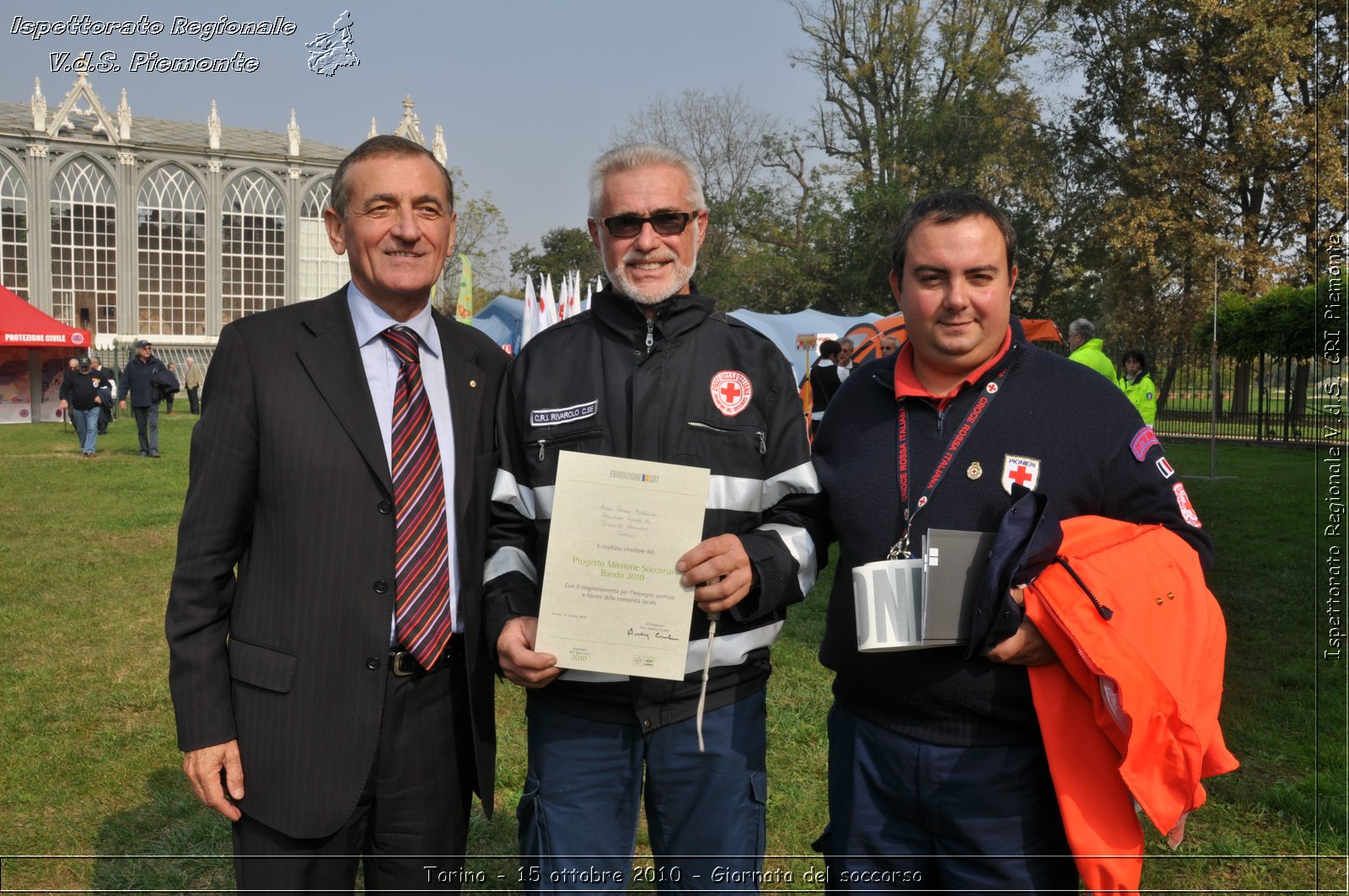 Torino - 15 ottobre 2010 - Fondazione CRT, Giornata del soccorso -  Croce Rossa Italiana - Ispettorato Regionale Volontari del Soccorso Piemonte