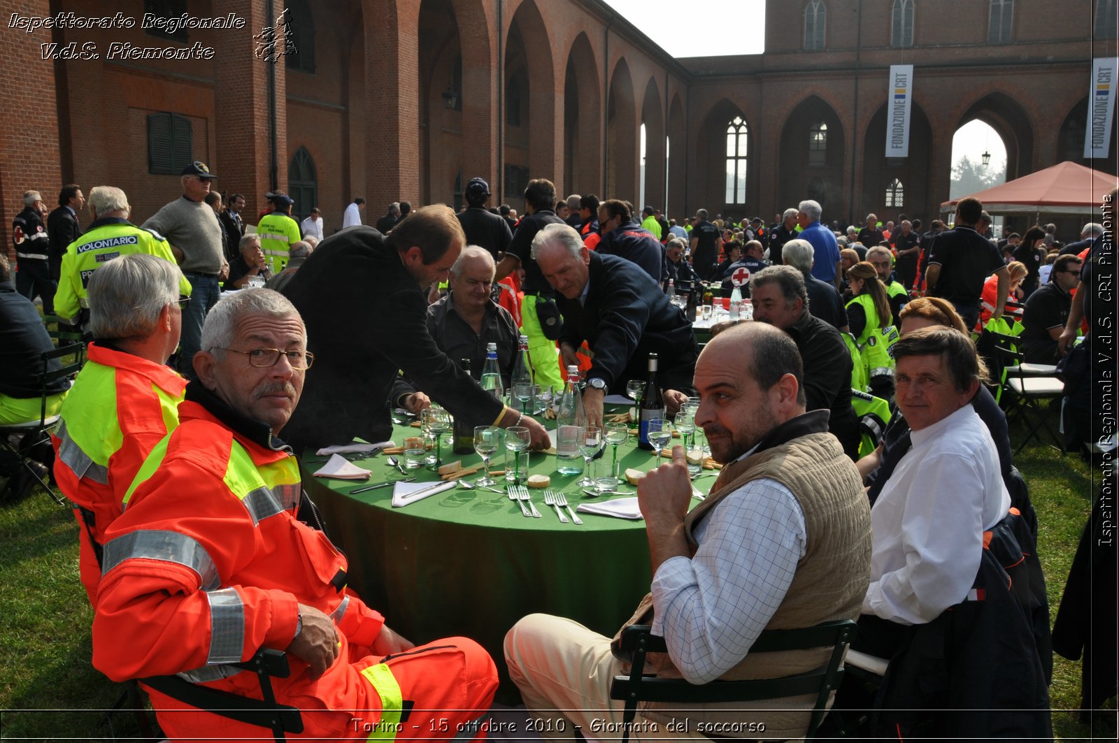 Torino - 15 ottobre 2010 - Fondazione CRT, Giornata del soccorso -  Croce Rossa Italiana - Ispettorato Regionale Volontari del Soccorso Piemonte