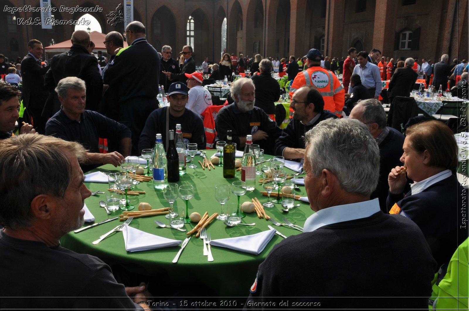 Torino - 15 ottobre 2010 - Fondazione CRT, Giornata del soccorso -  Croce Rossa Italiana - Ispettorato Regionale Volontari del Soccorso Piemonte