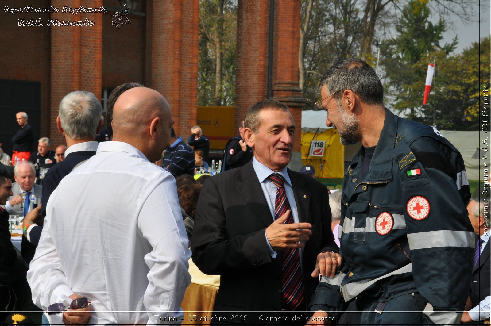 Torino - 15 ottobre 2010 - Fondazione CRT, Giornata del soccorso -  Croce Rossa Italiana - Ispettorato Regionale Volontari del Soccorso Piemonte