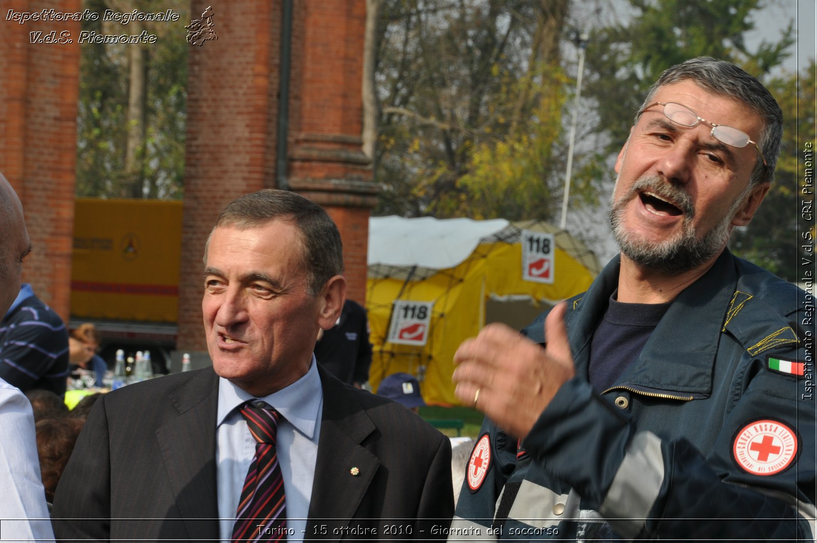 Torino - 15 ottobre 2010 - Fondazione CRT, Giornata del soccorso -  Croce Rossa Italiana - Ispettorato Regionale Volontari del Soccorso Piemonte