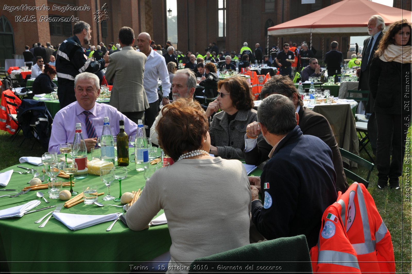 Torino - 15 ottobre 2010 - Fondazione CRT, Giornata del soccorso -  Croce Rossa Italiana - Ispettorato Regionale Volontari del Soccorso Piemonte