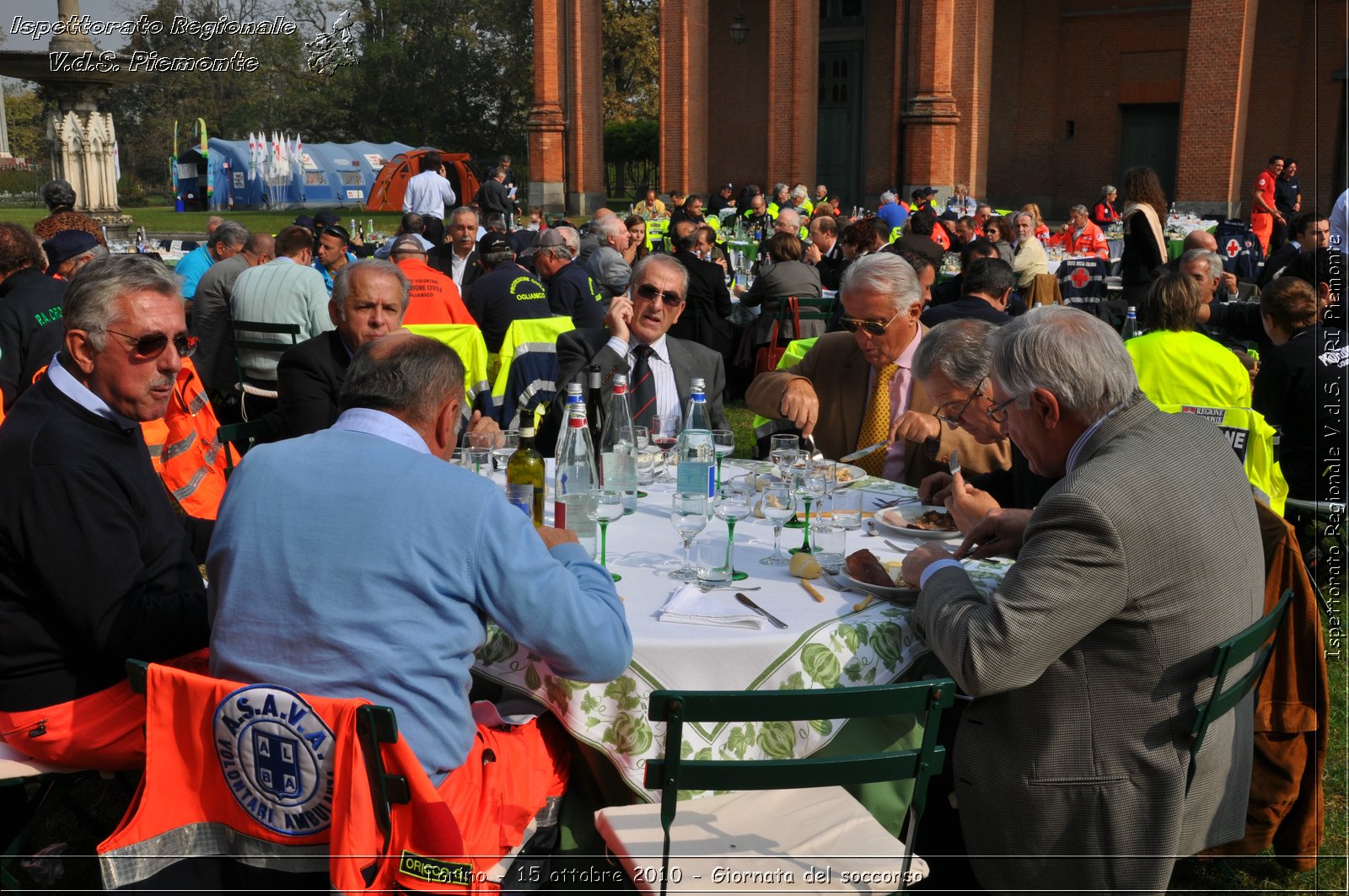 Torino - 15 ottobre 2010 - Fondazione CRT, Giornata del soccorso -  Croce Rossa Italiana - Ispettorato Regionale Volontari del Soccorso Piemonte