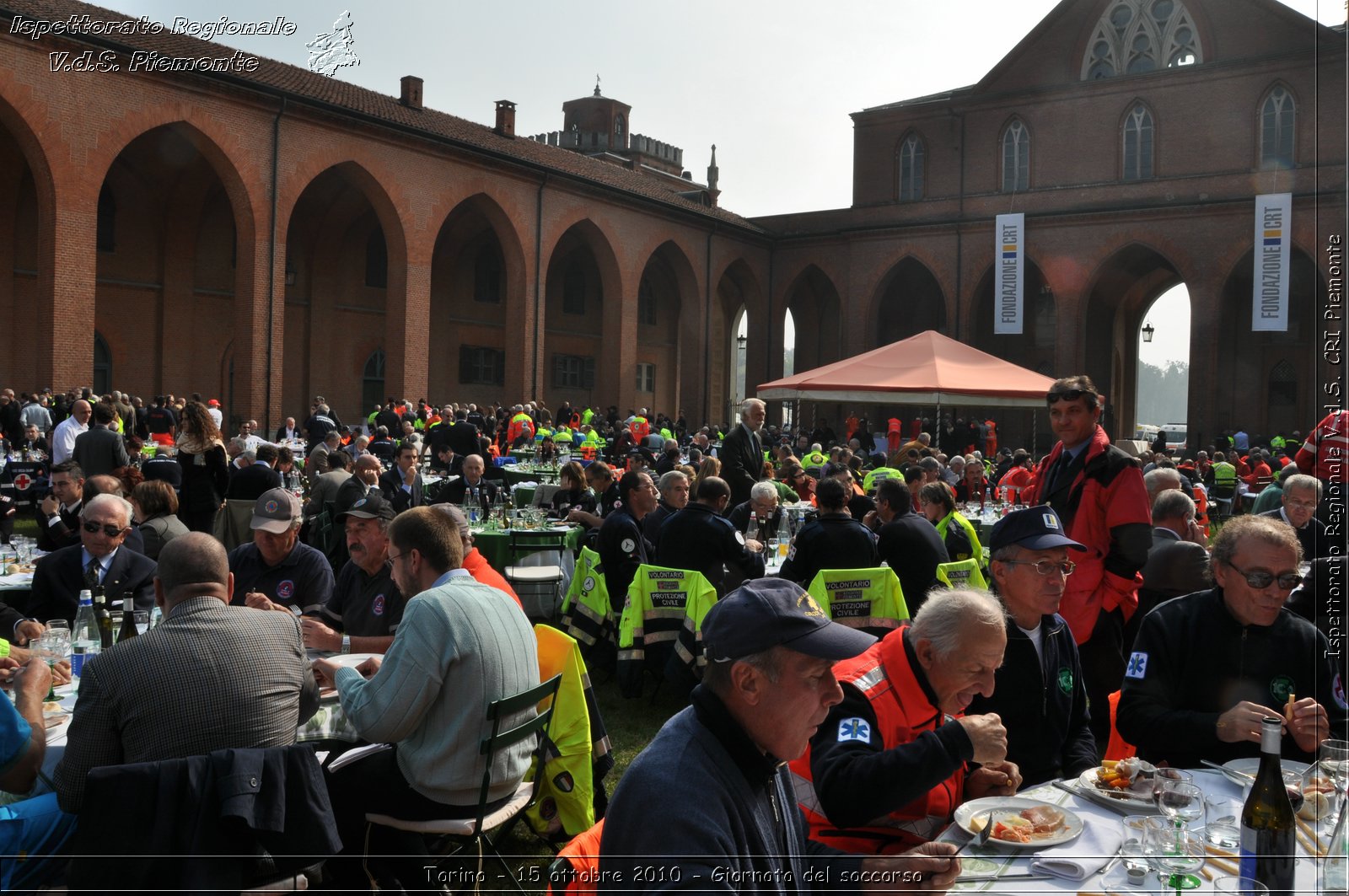 Torino - 15 ottobre 2010 - Fondazione CRT, Giornata del soccorso -  Croce Rossa Italiana - Ispettorato Regionale Volontari del Soccorso Piemonte