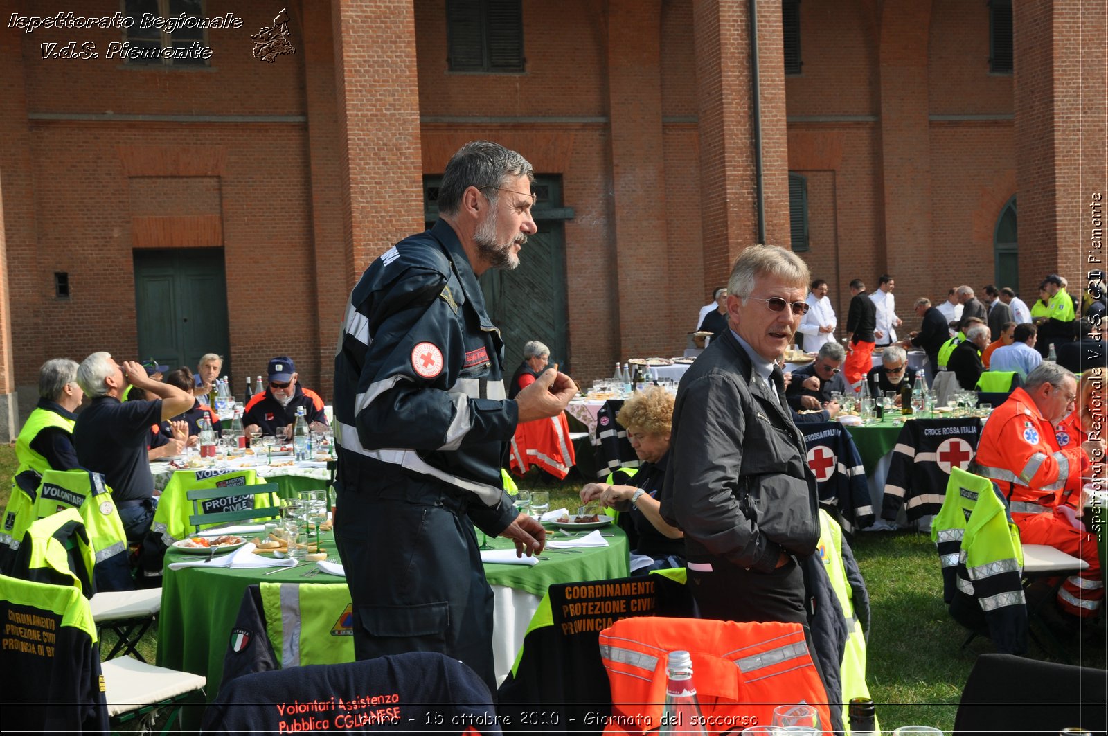 Torino - 15 ottobre 2010 - Fondazione CRT, Giornata del soccorso -  Croce Rossa Italiana - Ispettorato Regionale Volontari del Soccorso Piemonte