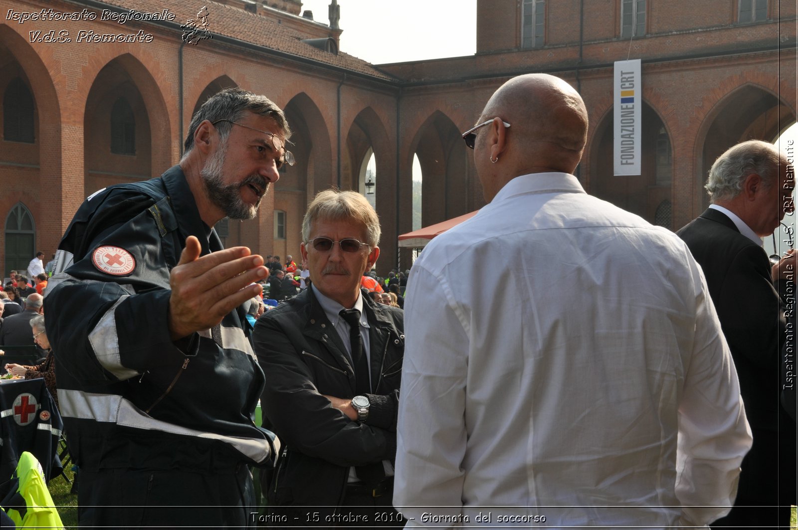 Torino - 15 ottobre 2010 - Fondazione CRT, Giornata del soccorso -  Croce Rossa Italiana - Ispettorato Regionale Volontari del Soccorso Piemonte