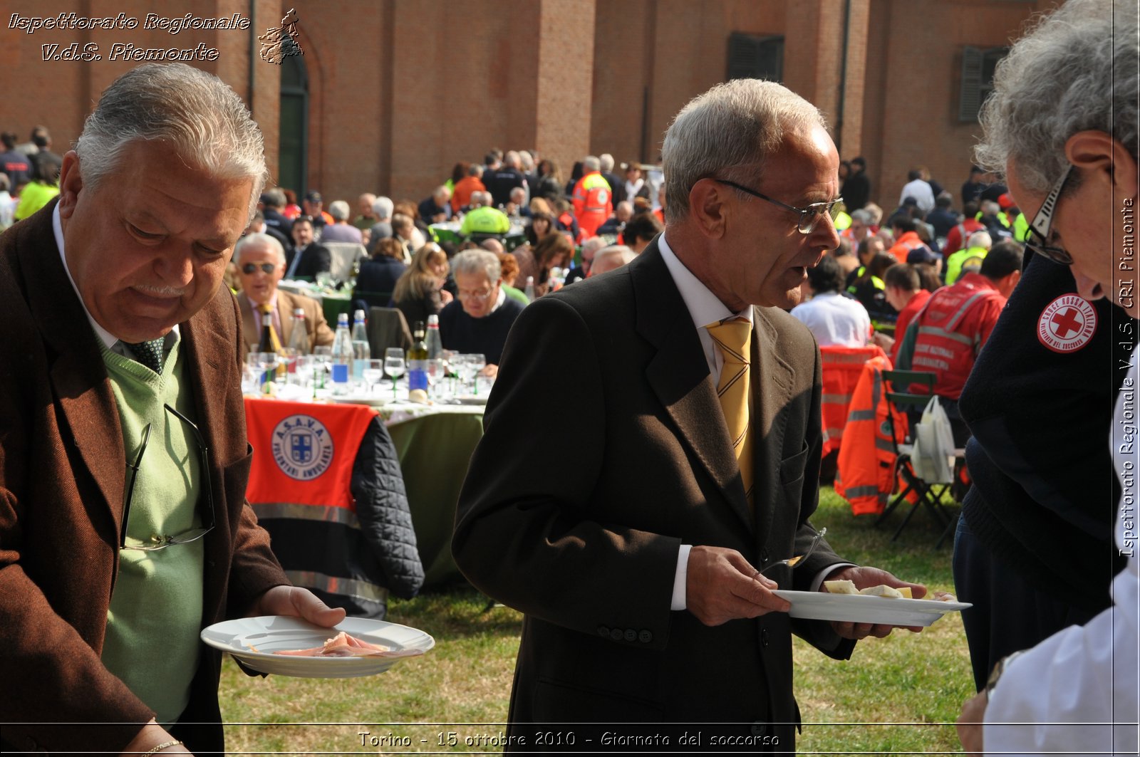 Torino - 15 ottobre 2010 - Fondazione CRT, Giornata del soccorso -  Croce Rossa Italiana - Ispettorato Regionale Volontari del Soccorso Piemonte