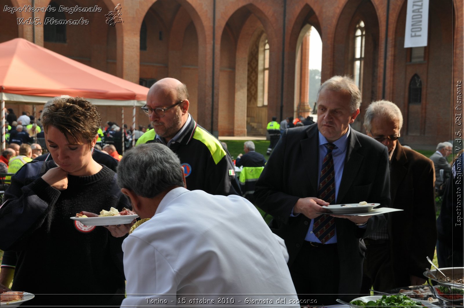 Torino - 15 ottobre 2010 - Fondazione CRT, Giornata del soccorso -  Croce Rossa Italiana - Ispettorato Regionale Volontari del Soccorso Piemonte