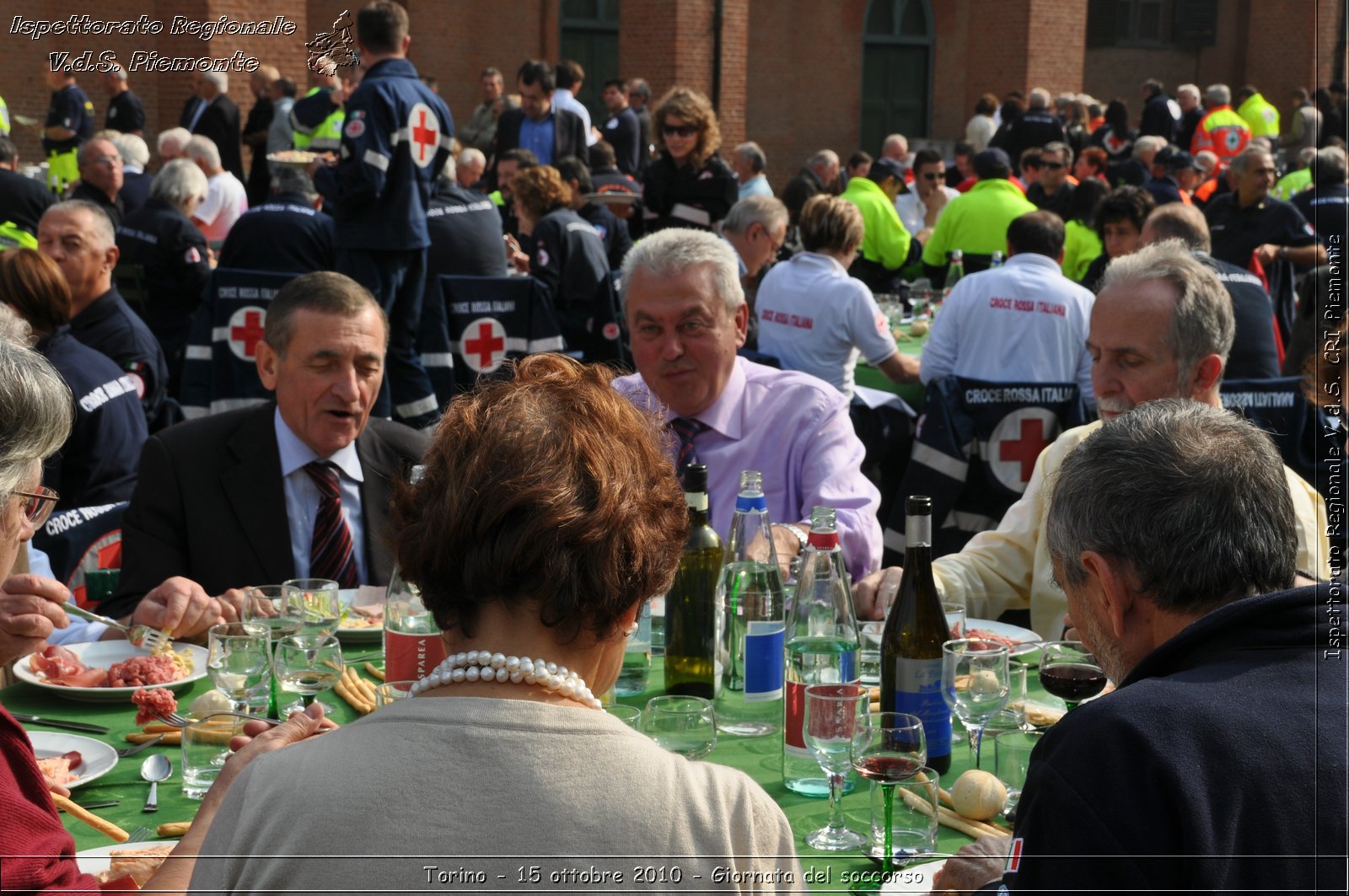 Torino - 15 ottobre 2010 - Fondazione CRT, Giornata del soccorso -  Croce Rossa Italiana - Ispettorato Regionale Volontari del Soccorso Piemonte