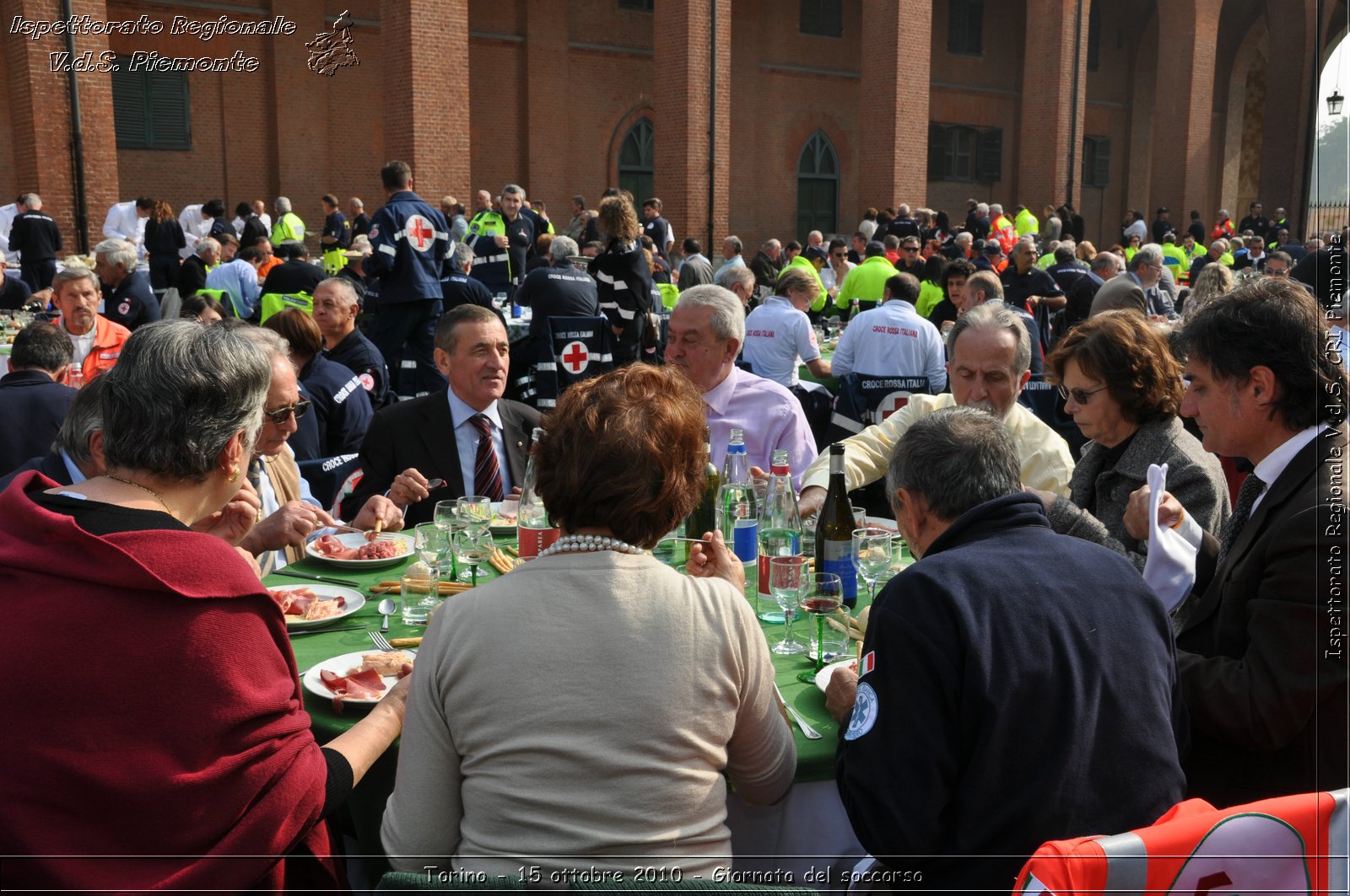 Torino - 15 ottobre 2010 - Fondazione CRT, Giornata del soccorso -  Croce Rossa Italiana - Ispettorato Regionale Volontari del Soccorso Piemonte