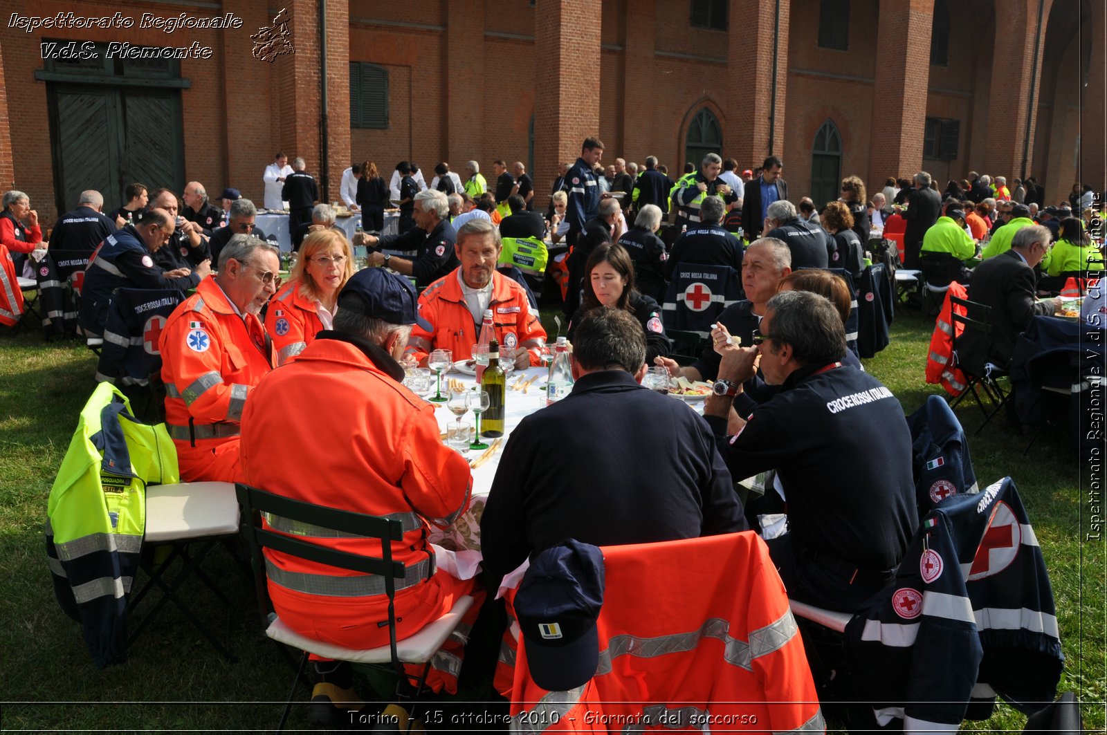 Torino - 15 ottobre 2010 - Fondazione CRT, Giornata del soccorso -  Croce Rossa Italiana - Ispettorato Regionale Volontari del Soccorso Piemonte