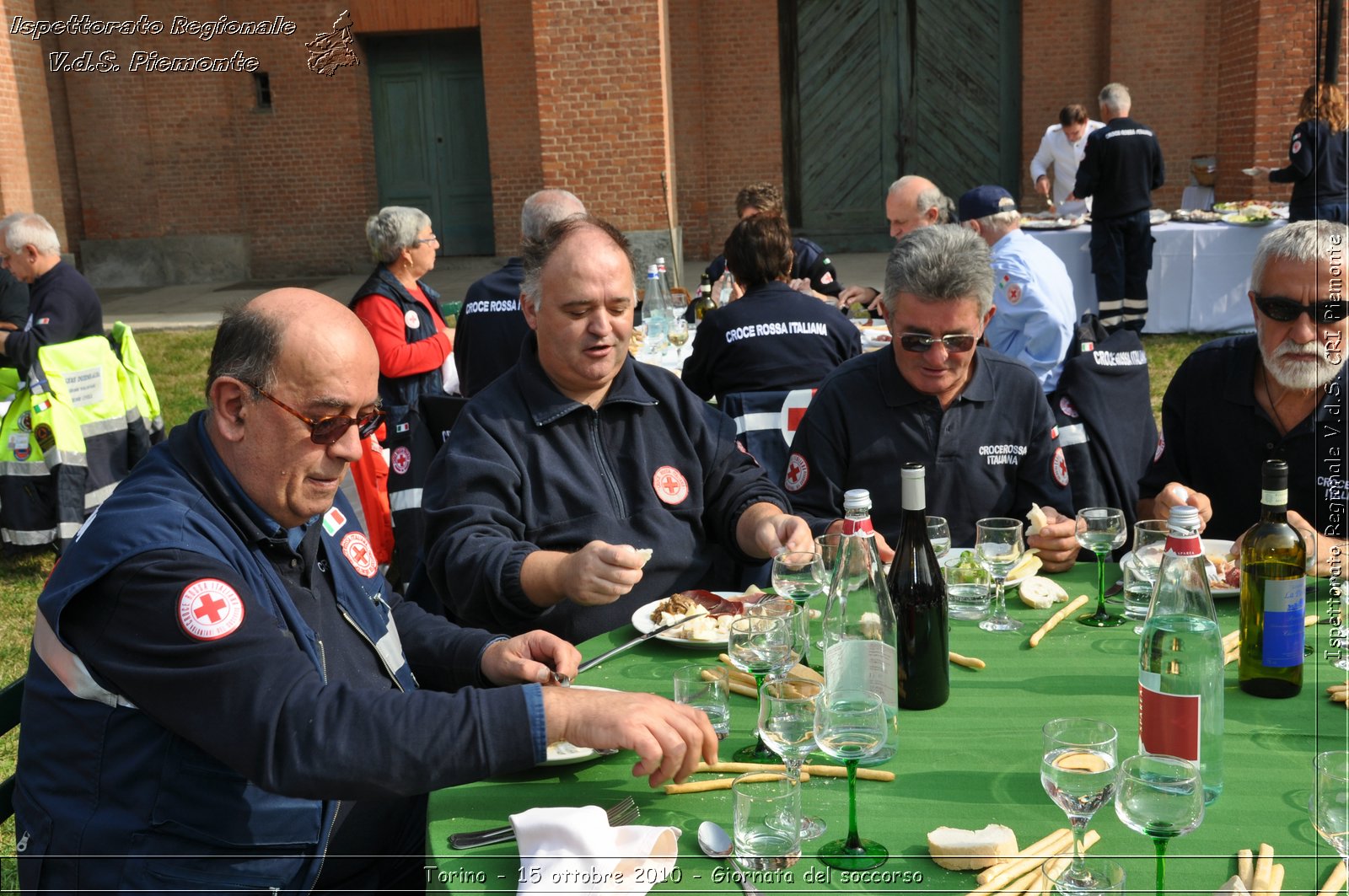 Torino - 15 ottobre 2010 - Fondazione CRT, Giornata del soccorso -  Croce Rossa Italiana - Ispettorato Regionale Volontari del Soccorso Piemonte