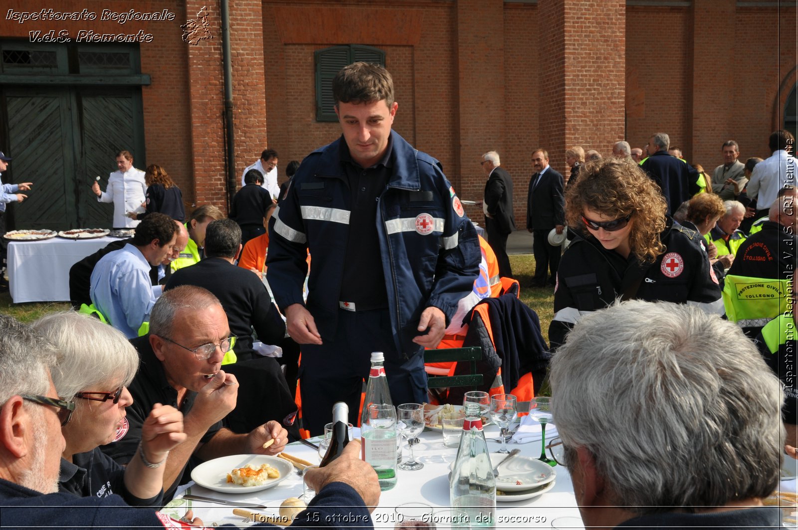 Torino - 15 ottobre 2010 - Fondazione CRT, Giornata del soccorso -  Croce Rossa Italiana - Ispettorato Regionale Volontari del Soccorso Piemonte