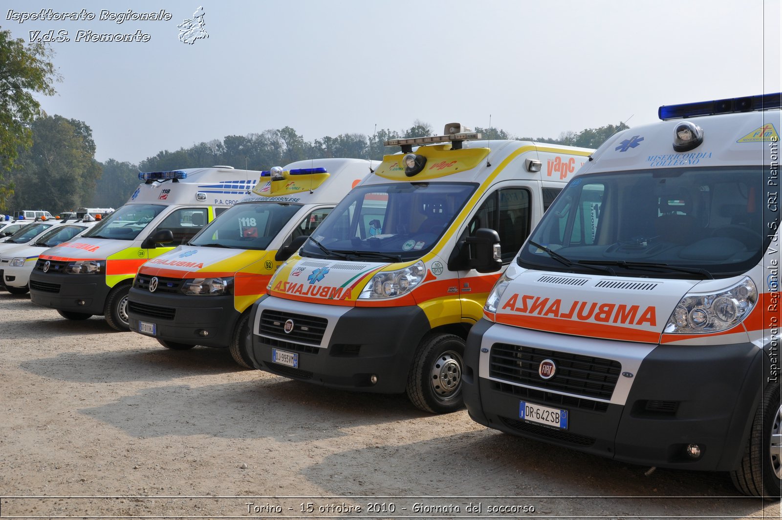 Torino - 15 ottobre 2010 - Fondazione CRT, Giornata del soccorso -  Croce Rossa Italiana - Ispettorato Regionale Volontari del Soccorso Piemonte