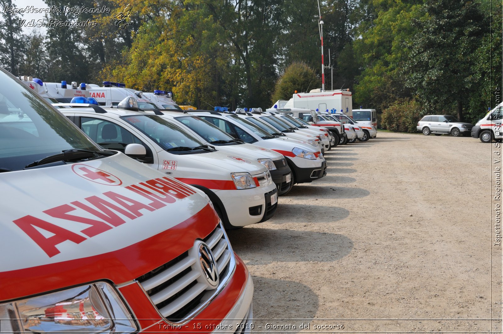 Torino - 15 ottobre 2010 - Fondazione CRT, Giornata del soccorso -  Croce Rossa Italiana - Ispettorato Regionale Volontari del Soccorso Piemonte