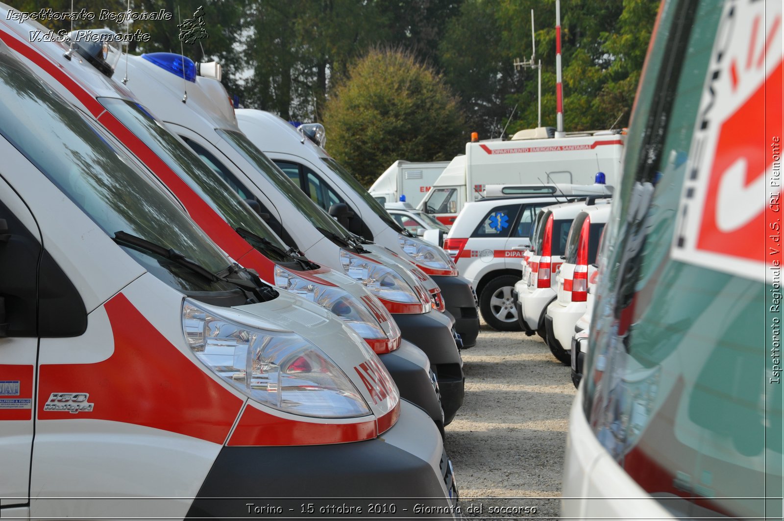 Torino - 15 ottobre 2010 - Fondazione CRT, Giornata del soccorso -  Croce Rossa Italiana - Ispettorato Regionale Volontari del Soccorso Piemonte