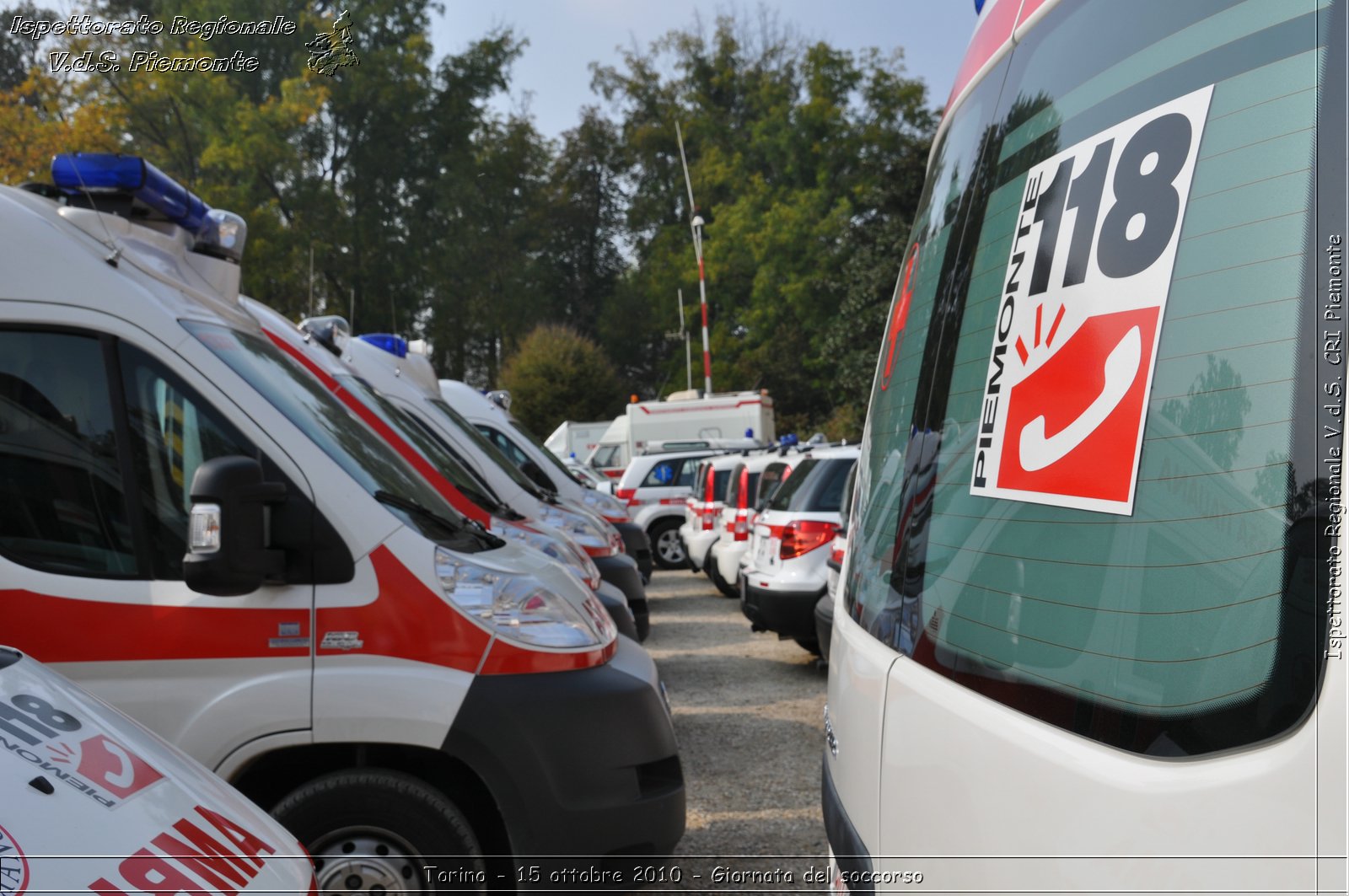 Torino - 15 ottobre 2010 - Fondazione CRT, Giornata del soccorso -  Croce Rossa Italiana - Ispettorato Regionale Volontari del Soccorso Piemonte